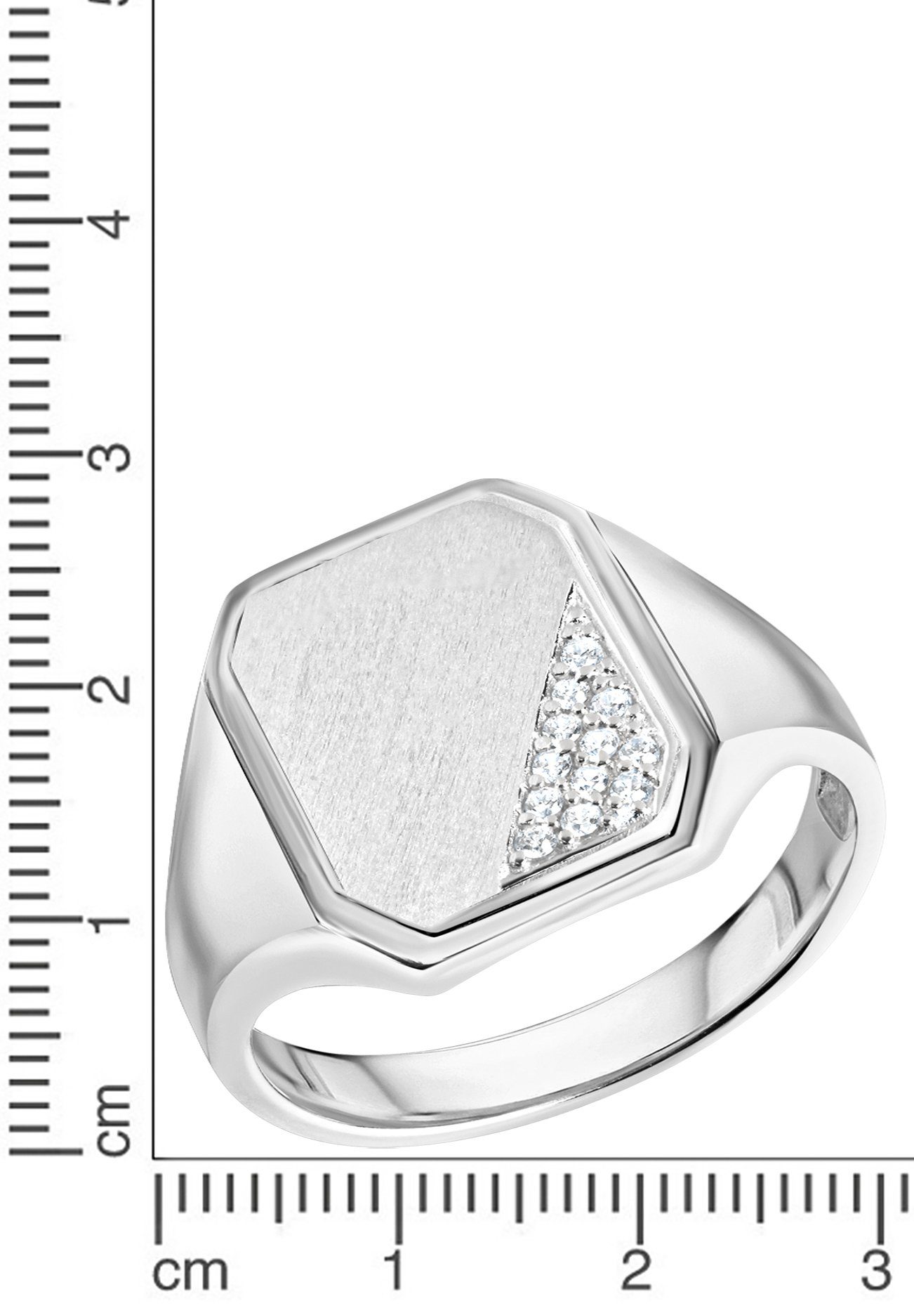 firetti ring met zirkoon (synthetisch) zilver