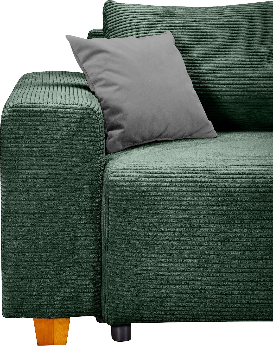 COLLECTION AB Slaapbank Yves Bedfunctie, bedlade, bonnellvering, rugkussen, sierkussen