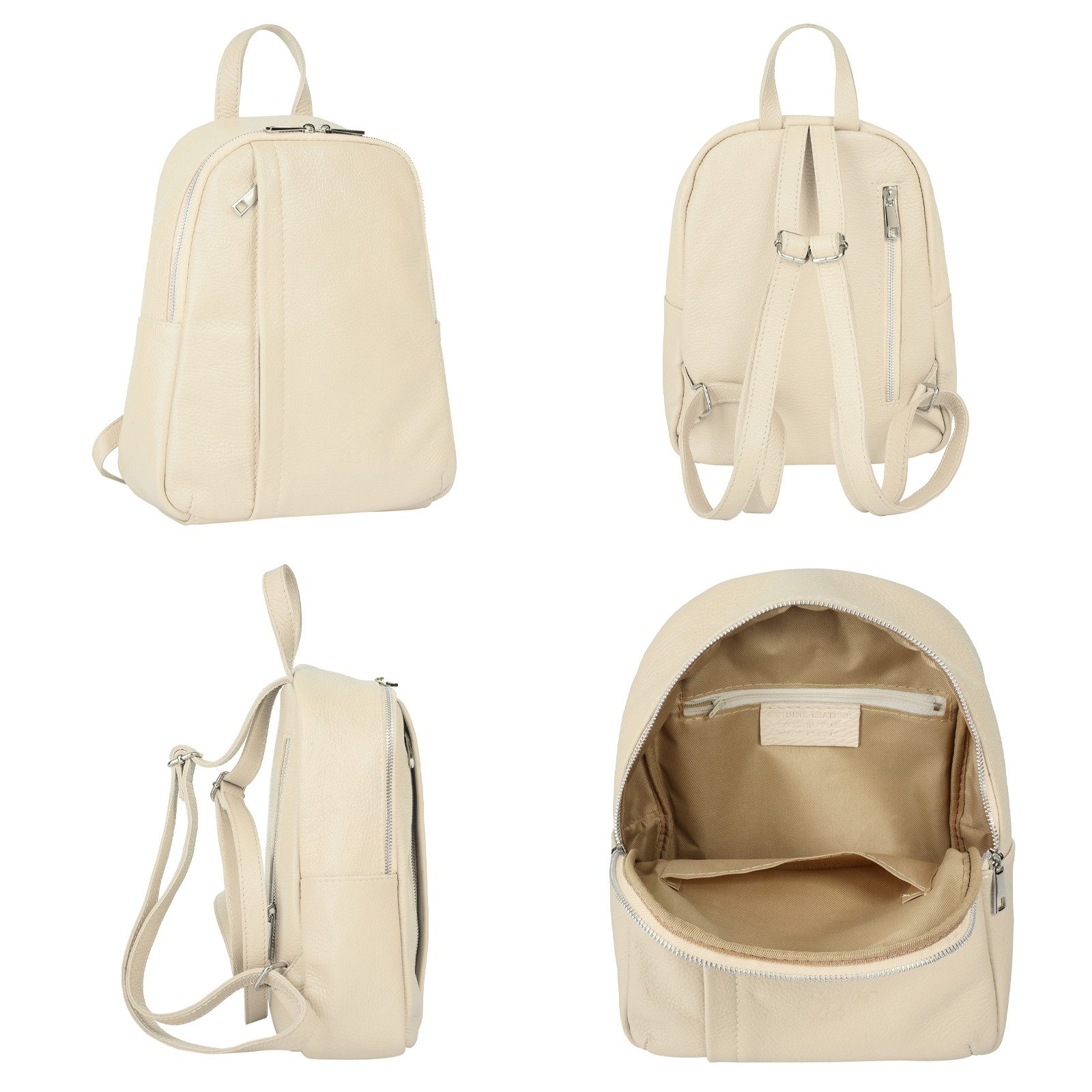 Samantha Look Rugzak echt leer, made in italy