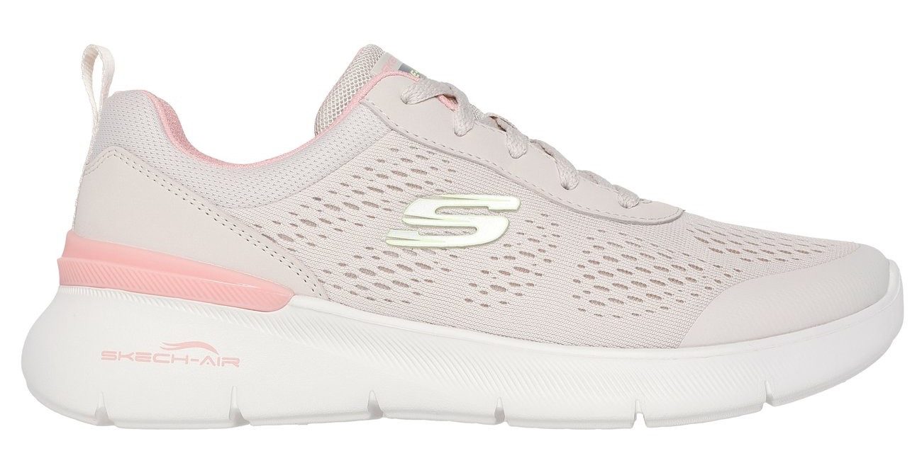 Skechers Sneakers SKECH-AIR DYNAMIGHT 2.0-NEW HEIGHTS , veterschoen, fitnessschoen, lage schoen, vrijetijdsschoen met memory foam