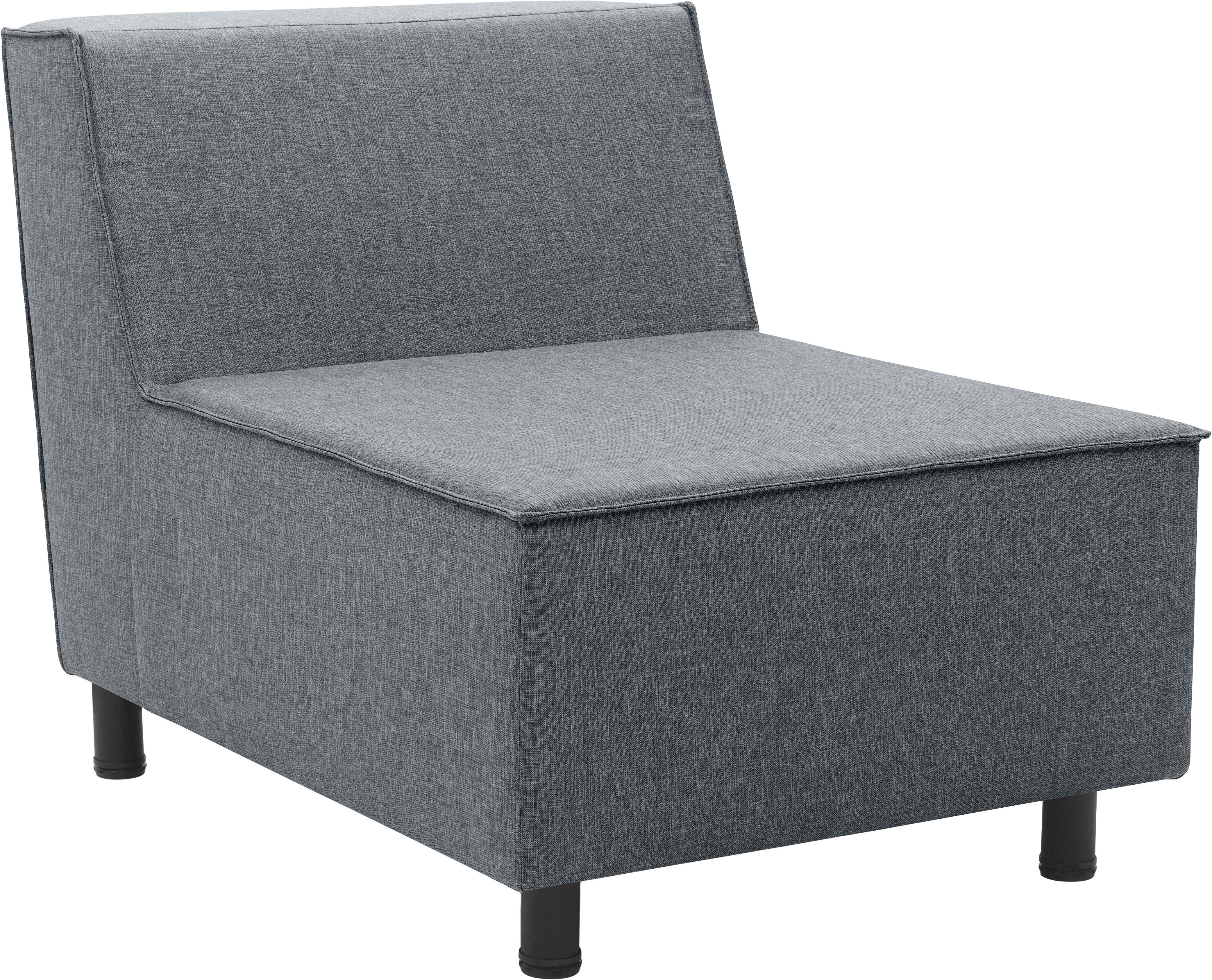 DOMO collection Sofaelement Sonna, individueel samen te stellen Enkele elementen voor terras, tuin en balkon, speciaal voor buiten