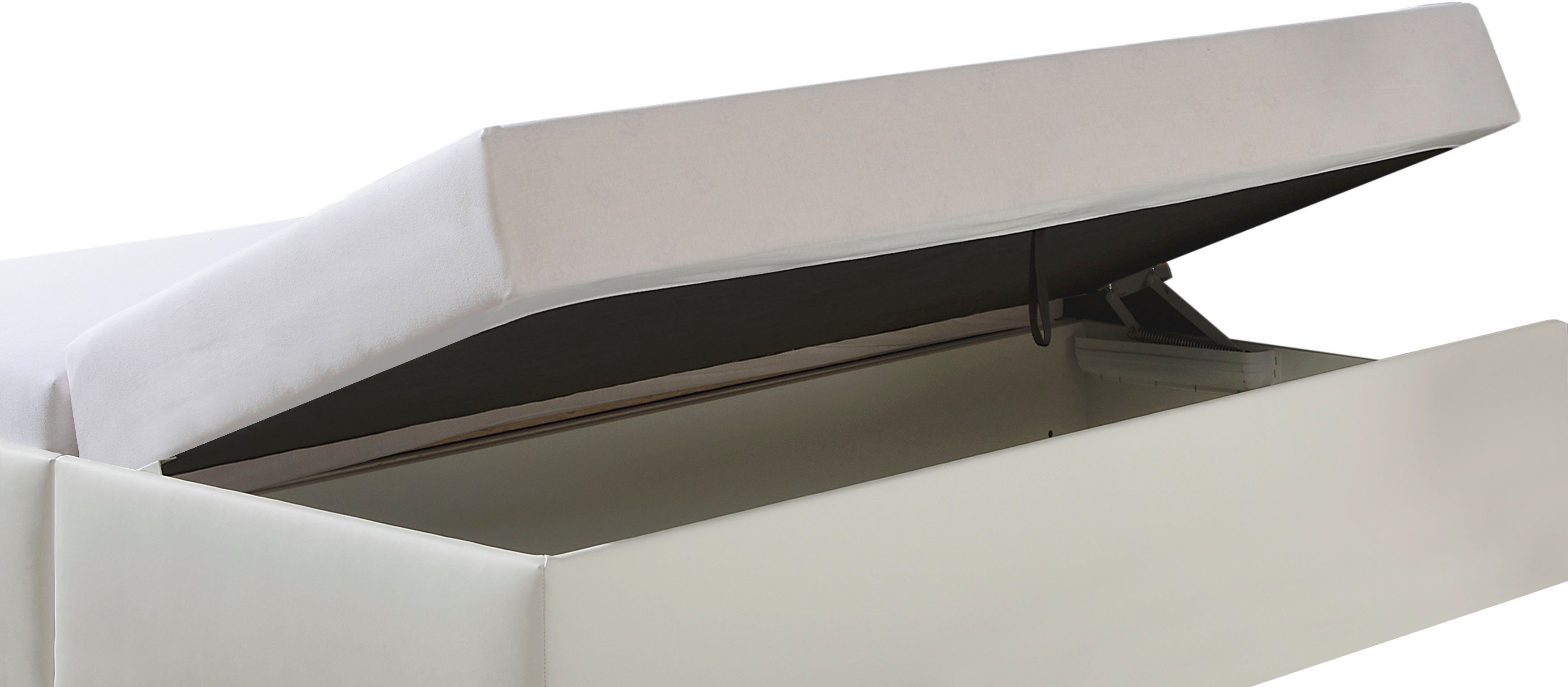 Maintal Gestoffeerd bed Makana met bedlade, ook beschikbaar in h4