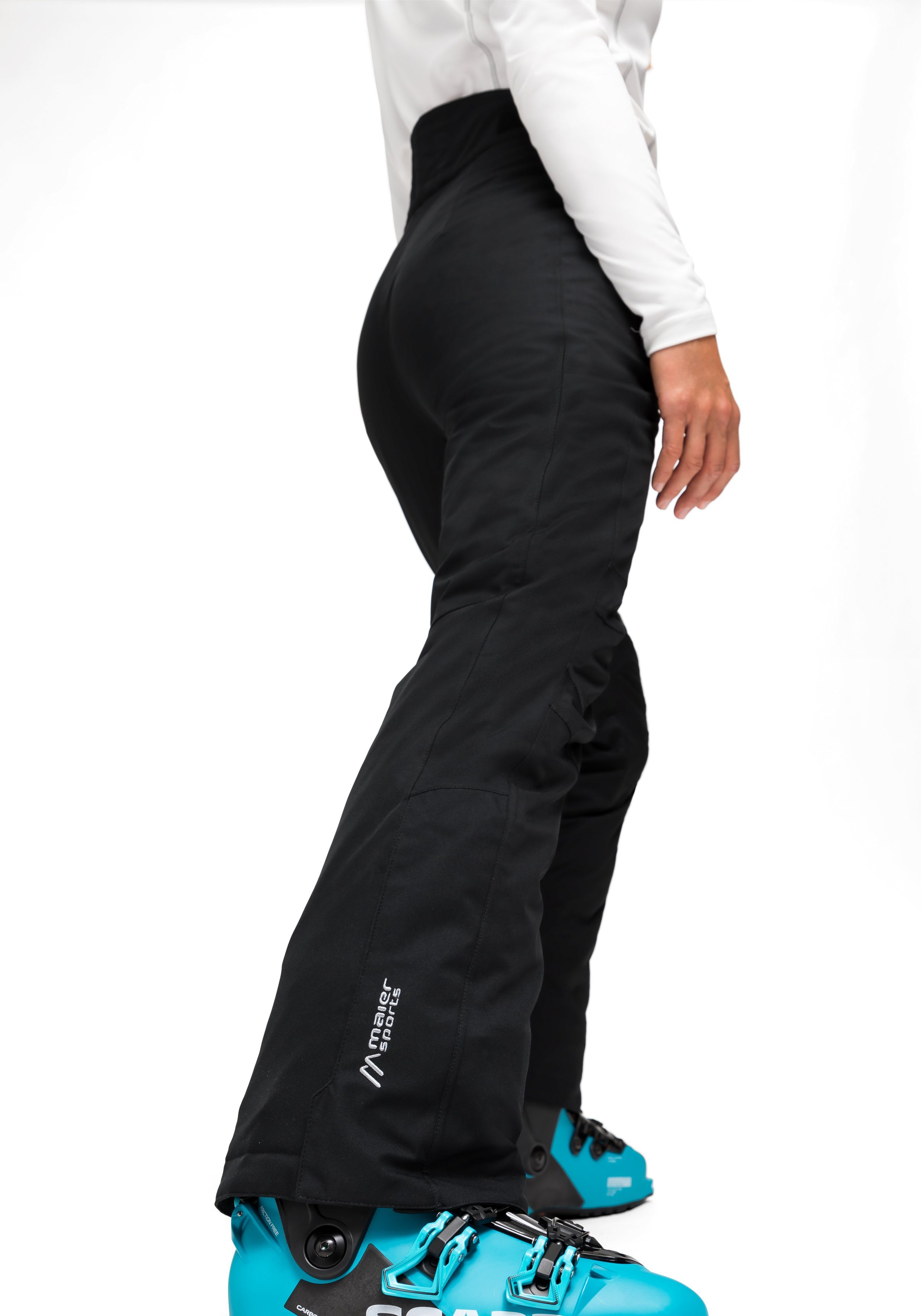 Maier Sports Skibroek Resi 2 Dames sneeuwbroek, wind- en waterdicht, 2 ritszakken, regular fit