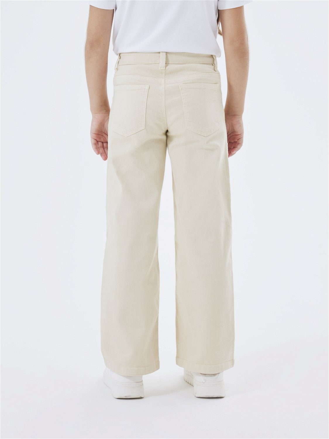 Name It Five-pocketsbroek NKFROSE WIDE TWI PANT 1115-TP NOOS
