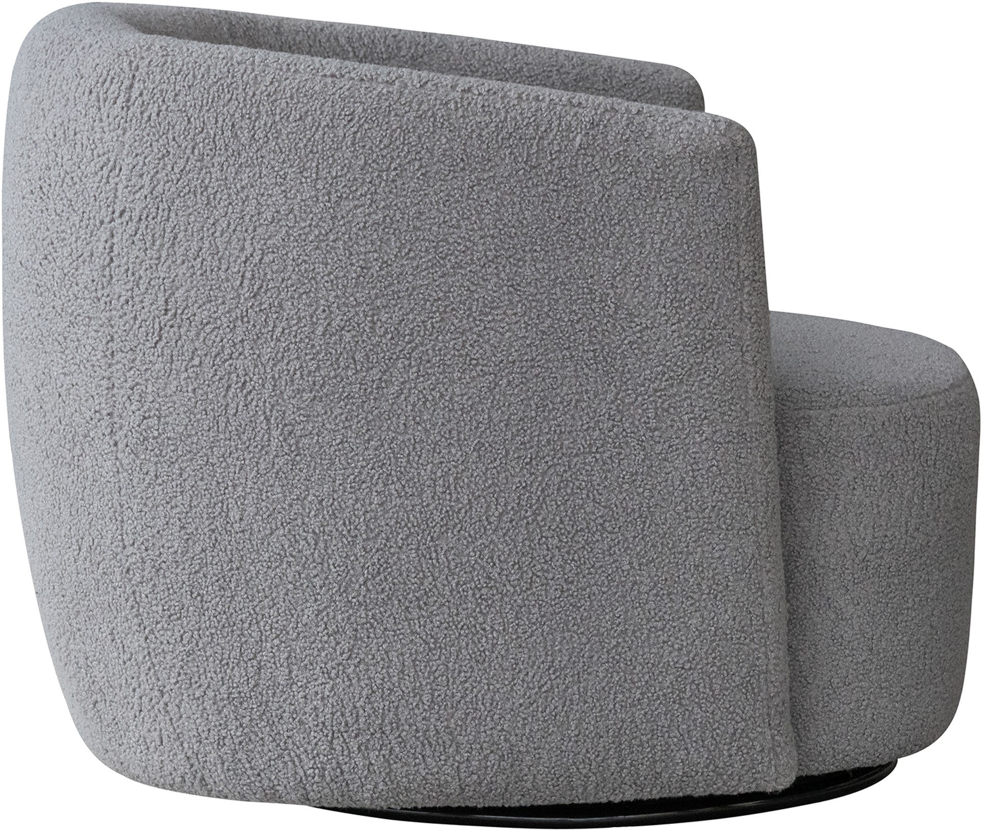Kayoom Draaibare fauteuil Stoel Aveiro 125, BESTSELLER!, teddystoel, bohem, scandy knuffelzacht teddy-stof, comfortabel gepolsterd, minimalistisch (1 stuk)