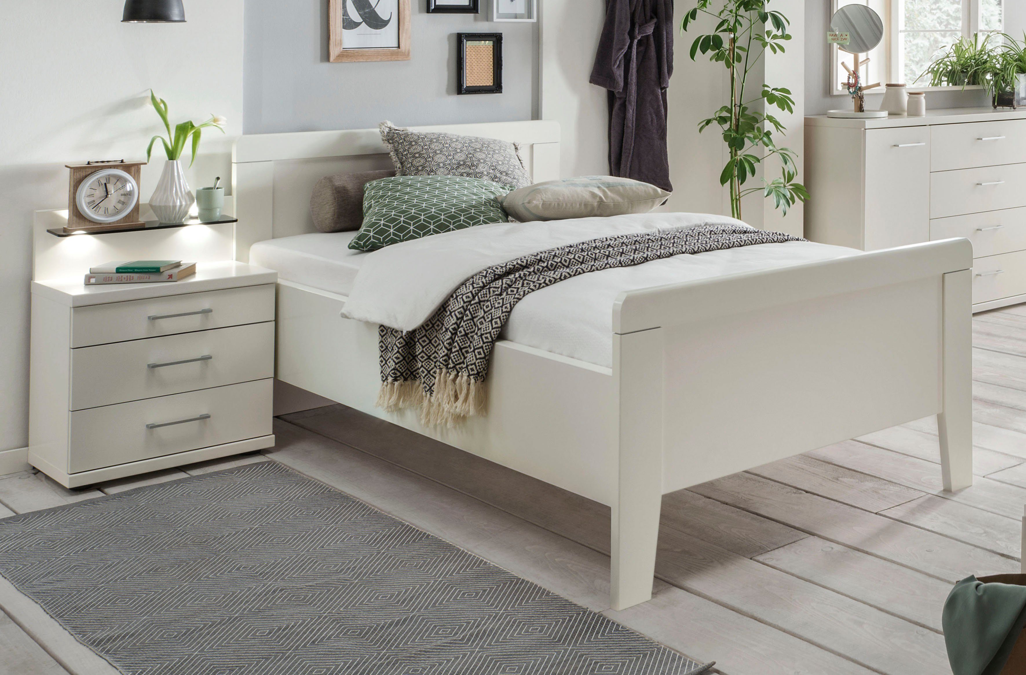 WIEMANN Houten bed Bern viervoudig verstelbare lighoogte