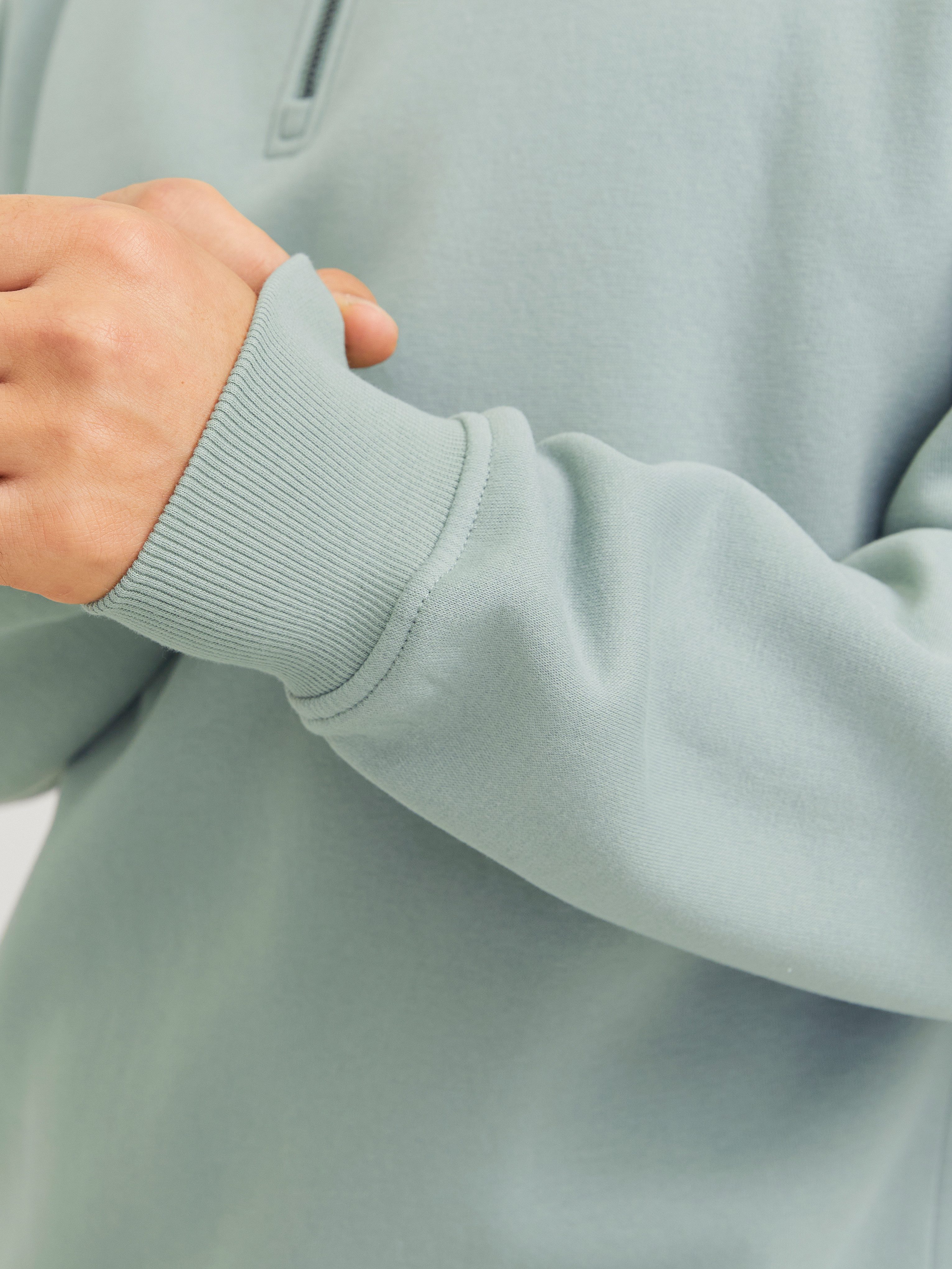 Jack & Jones Sweatshirt JJEBRADLEY SWEAT HALF ZIP NOOS