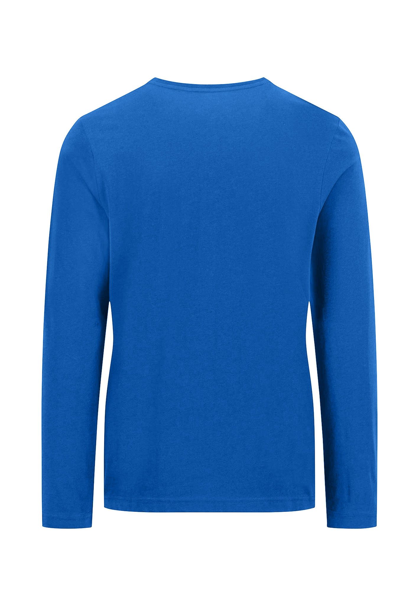 FYNCH-HATTON Shirt met lange mouwen met logo-borduursel op de borst