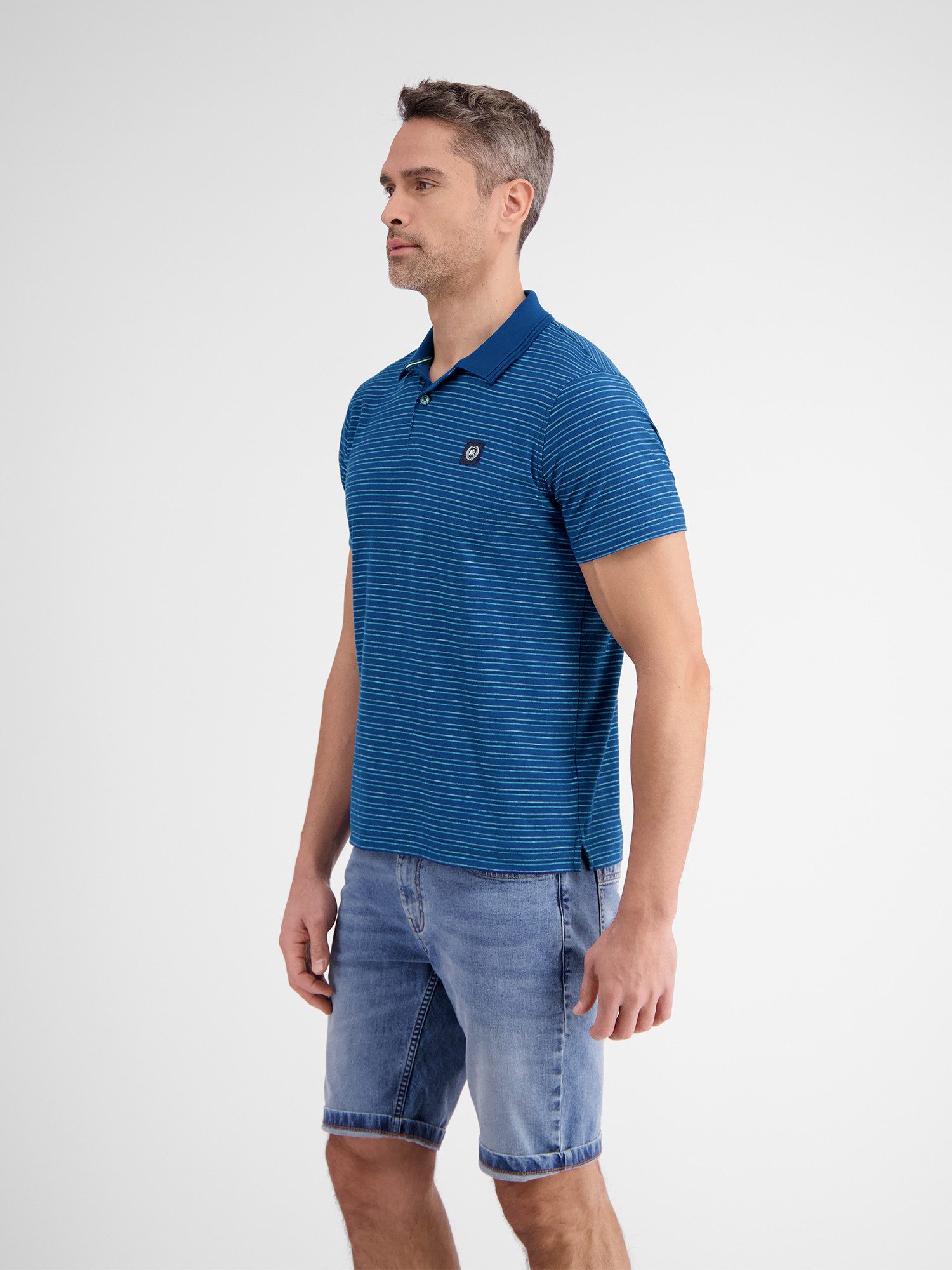 Lerros Poloshirt LERROS heren poloshirt, gestreept