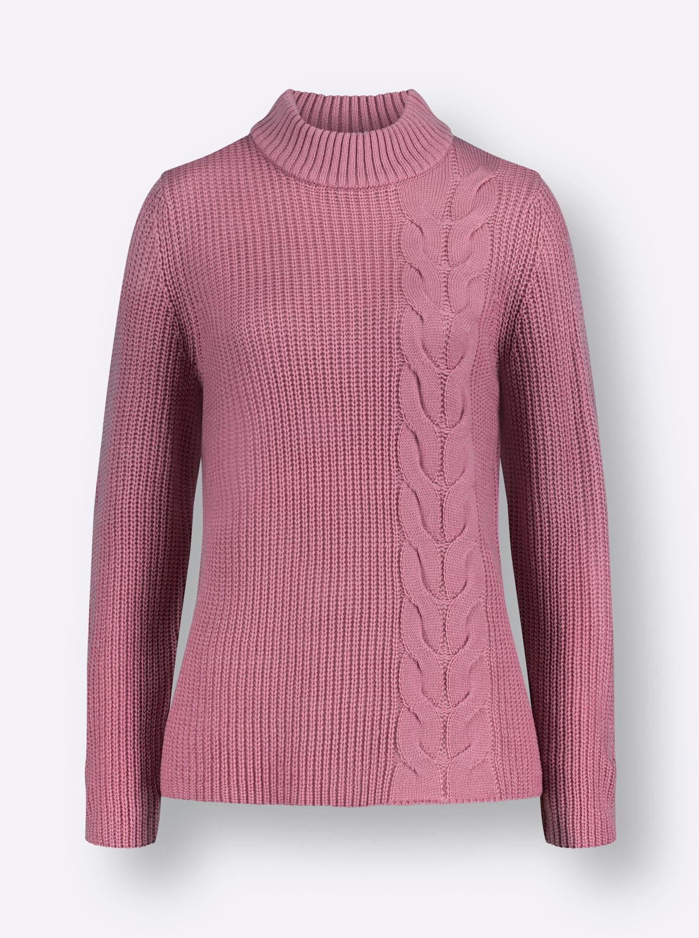 Classic Basics Gebreide Trui met opstaande kraag