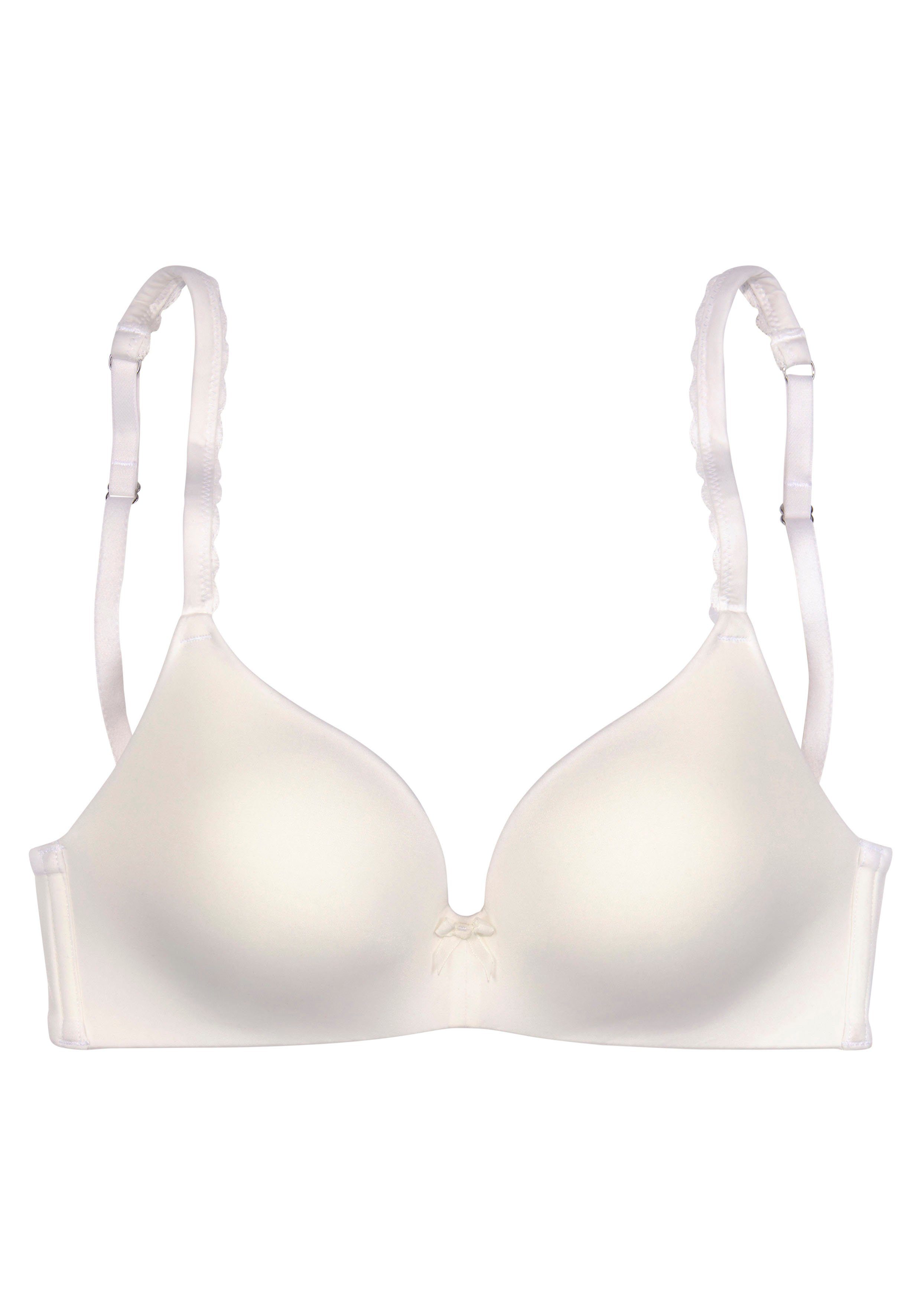s.Oliver RED LABEL Beachwear Bralette Camille zonder beugels met versierde schouderbandjes