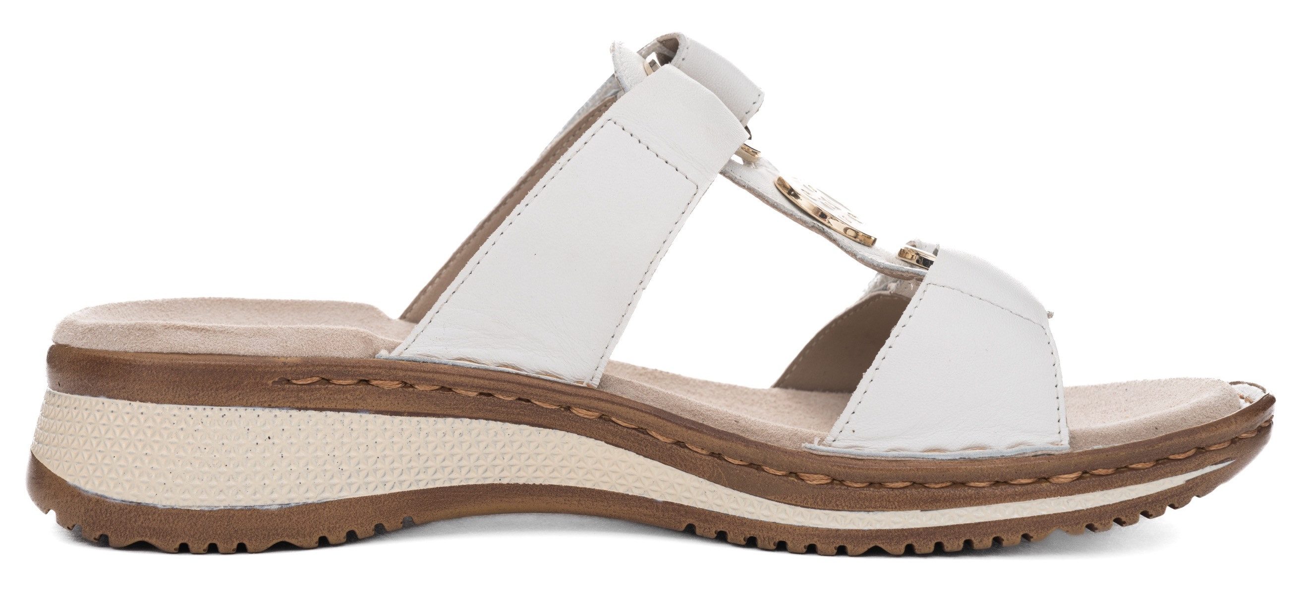 Ara Slippers Hawaï , zomerschoen, sandaal met sleehak