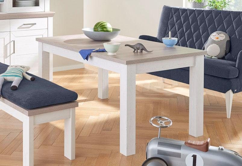 set one by Musterring Kastenset York met glazen deuren, optioneel met verlichting, 3 kleuren, breedte 184 cm (2 stuks)