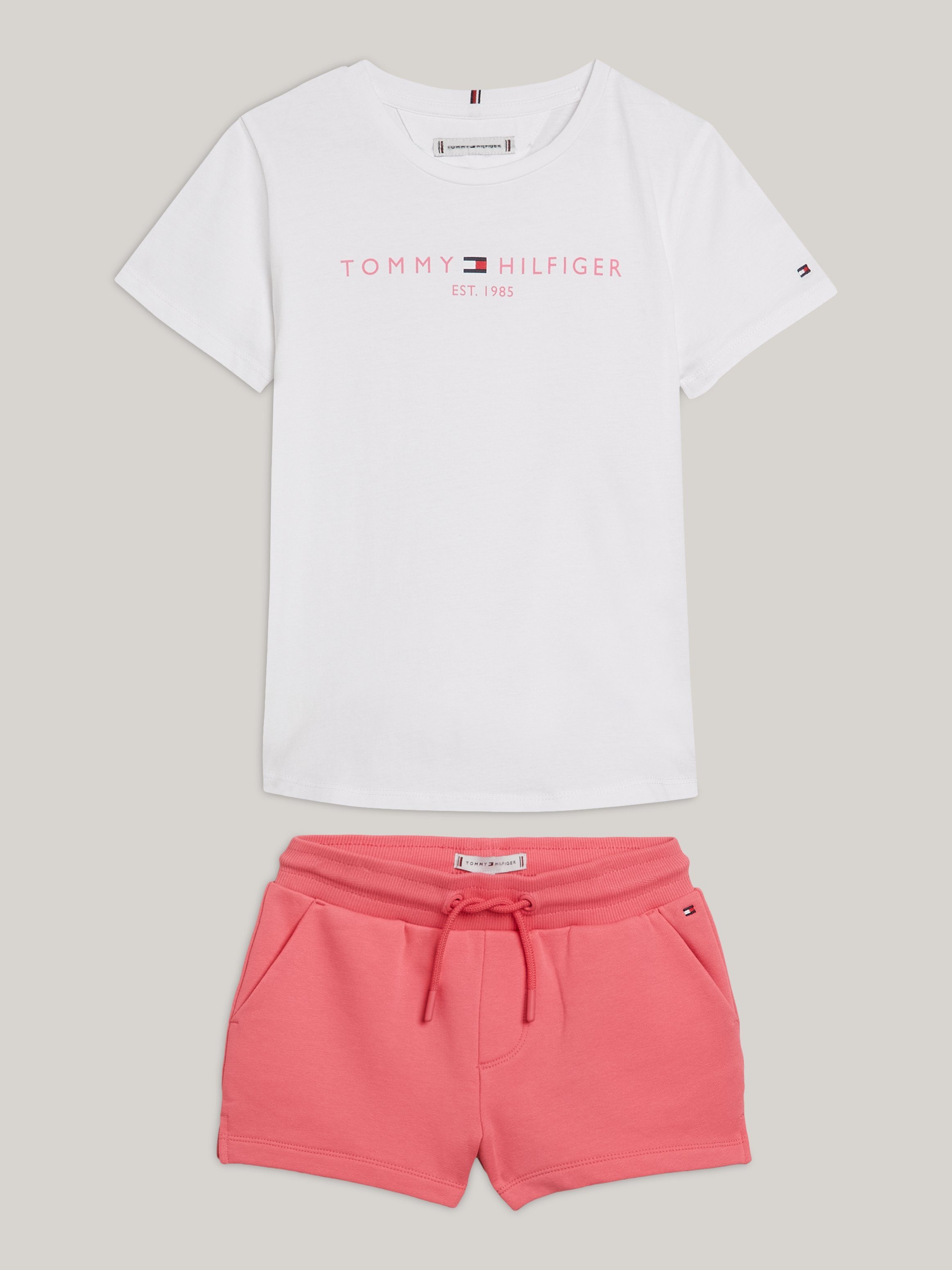 Tommy Hilfiger T-shirt ESSENTIAL TEE SHORT SET (set 2-delig)