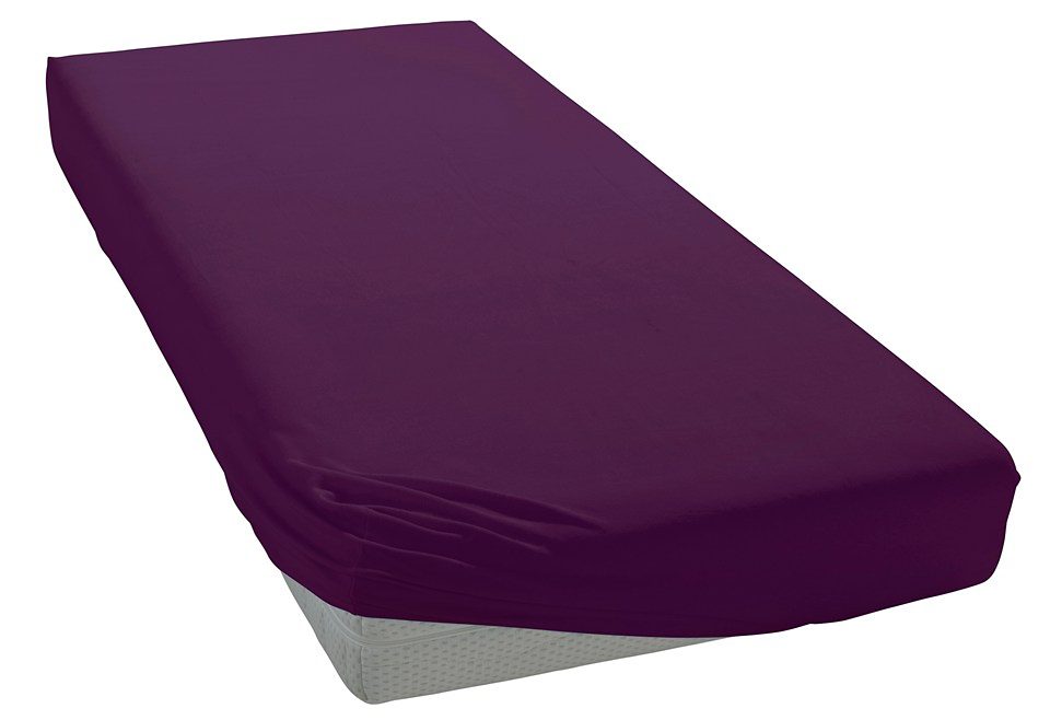 Bellana Hoeslaken Meloen in maat 70x140, 90x200, 140x200 of 180x200 cm Katoen, matrassen tot 25 cm hoogte, hoeslaken ook voor kinderen (1 stuk)