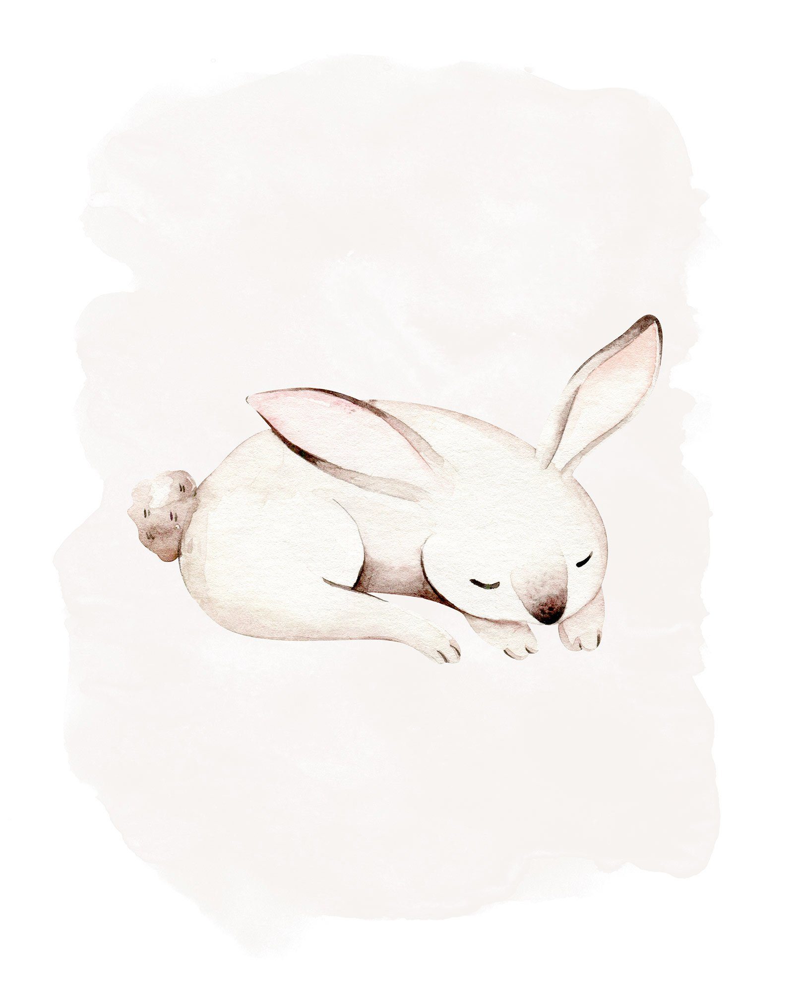 Komar Poster Sleepy Bunny