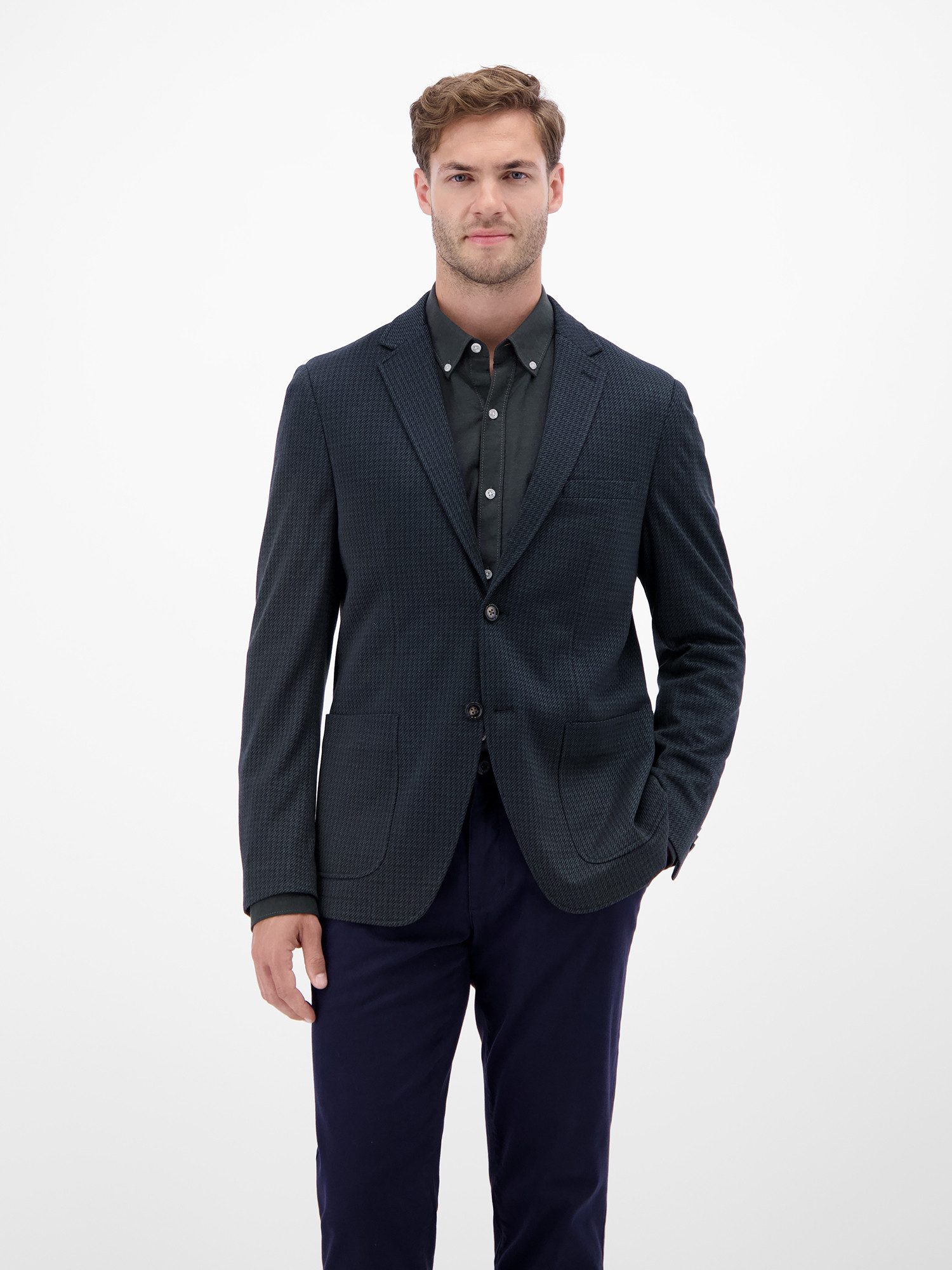 Lerros Jerseycolbert LERROS Twill-colbert voor heren