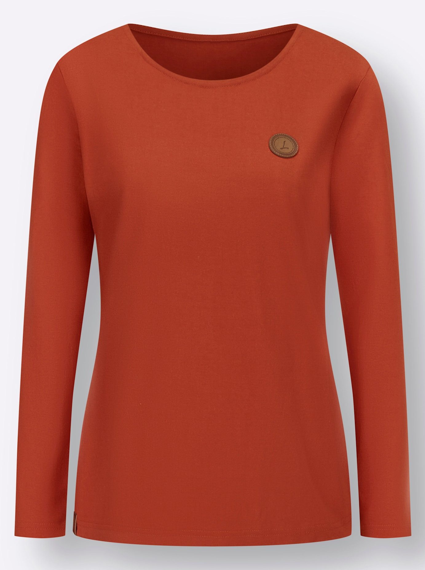 Casual Looks Shirt met ronde hals Shirt (1-delig)