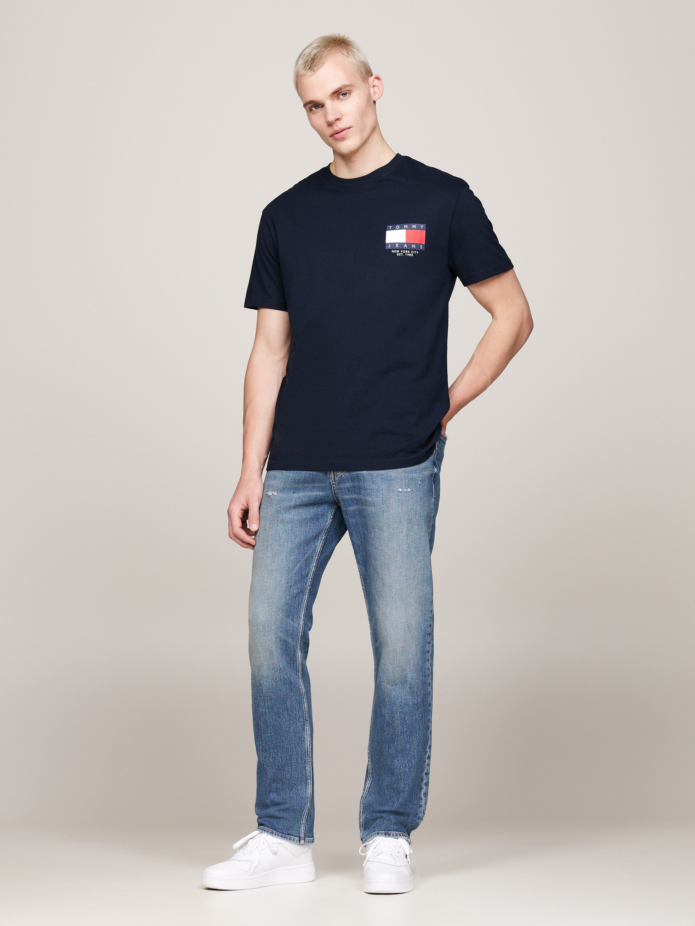TOMMY JEANS T-shirt TJM REG RWB SIG FLAG TEE EXT