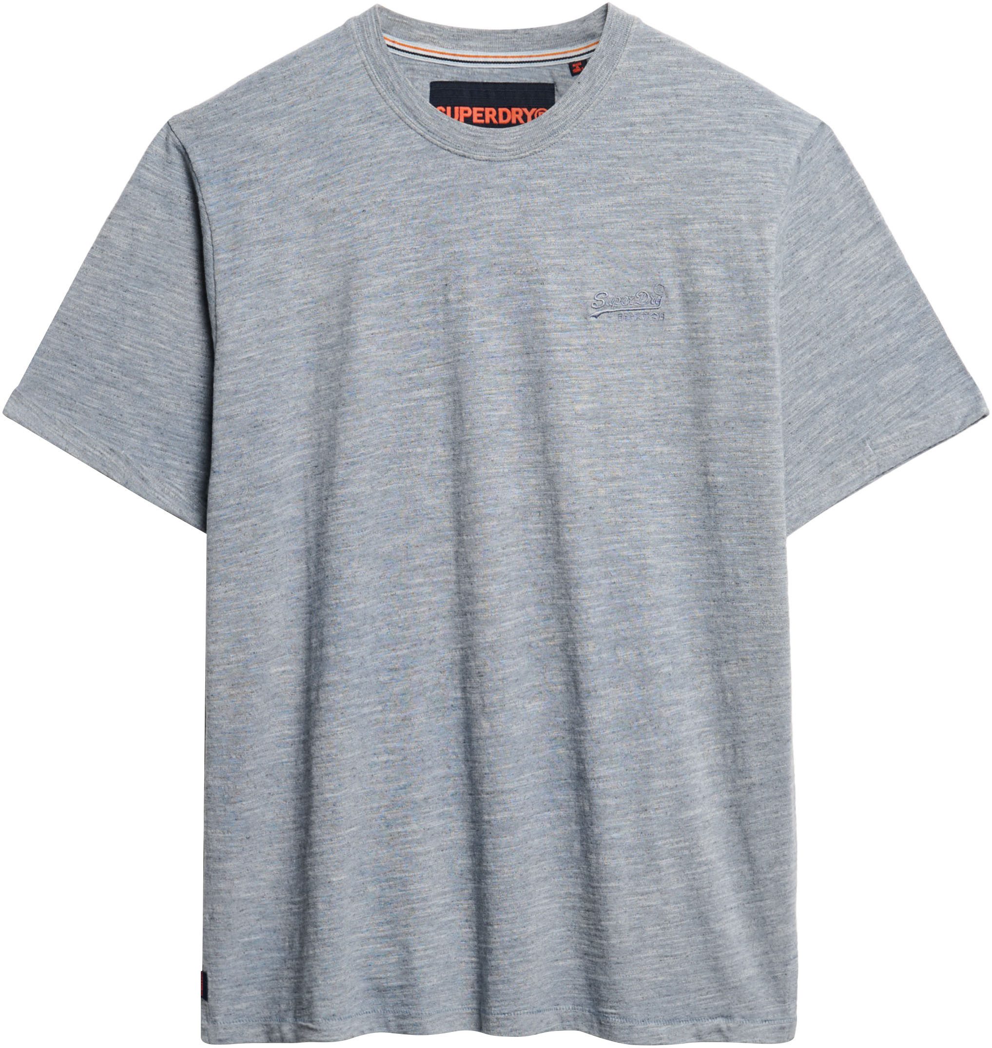 Superdry Shirt met ronde hals OD SLUB MARL T SHIRT