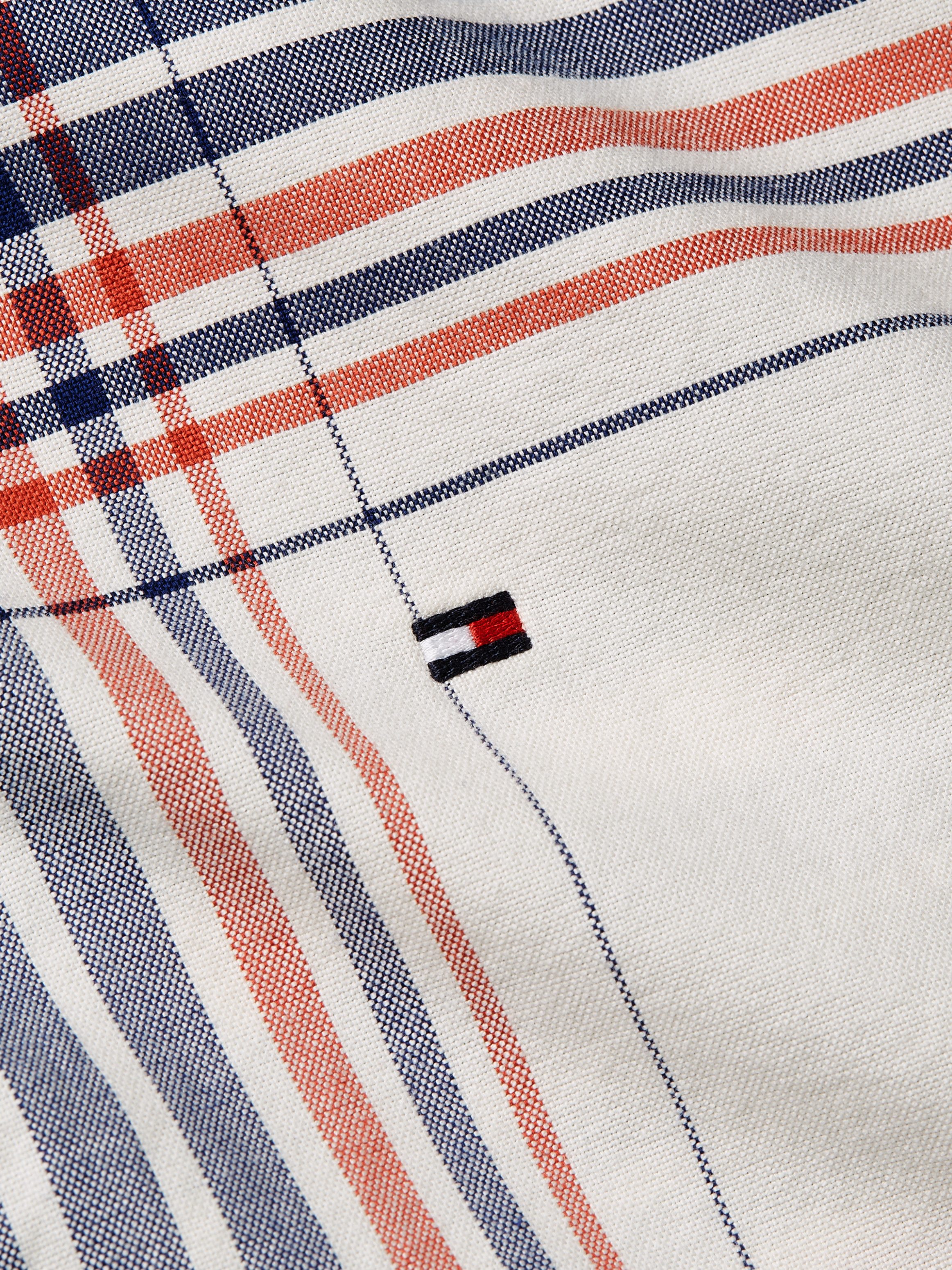 Tommy Hilfiger Overhemd met lange mouwen XL OXFORD CHECK RF SHIRT