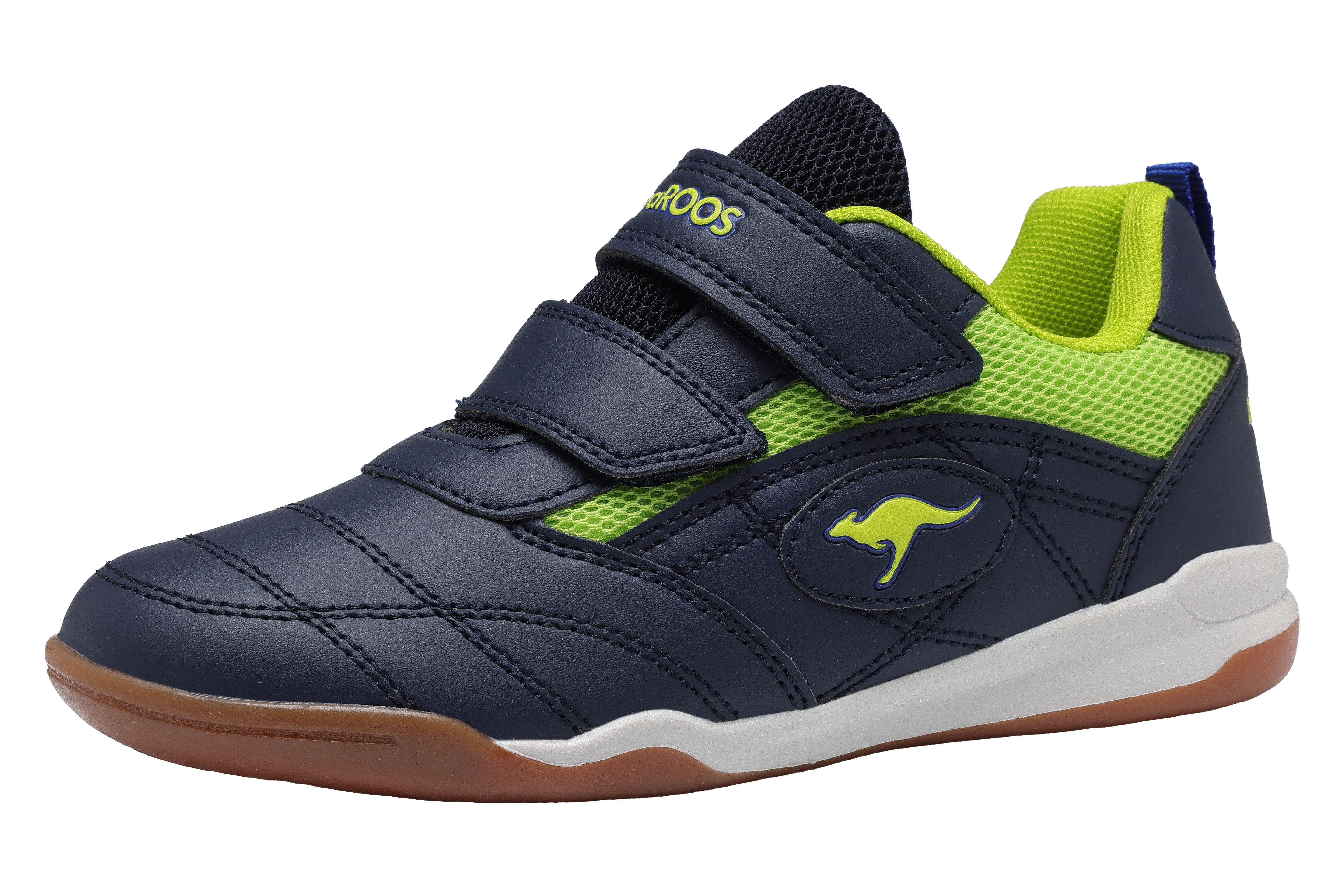 KangaROOS Sneakers Backyard 2.0 V Indoorschoen, zaalschoen kinderen sneakers laag maat 30 blauw