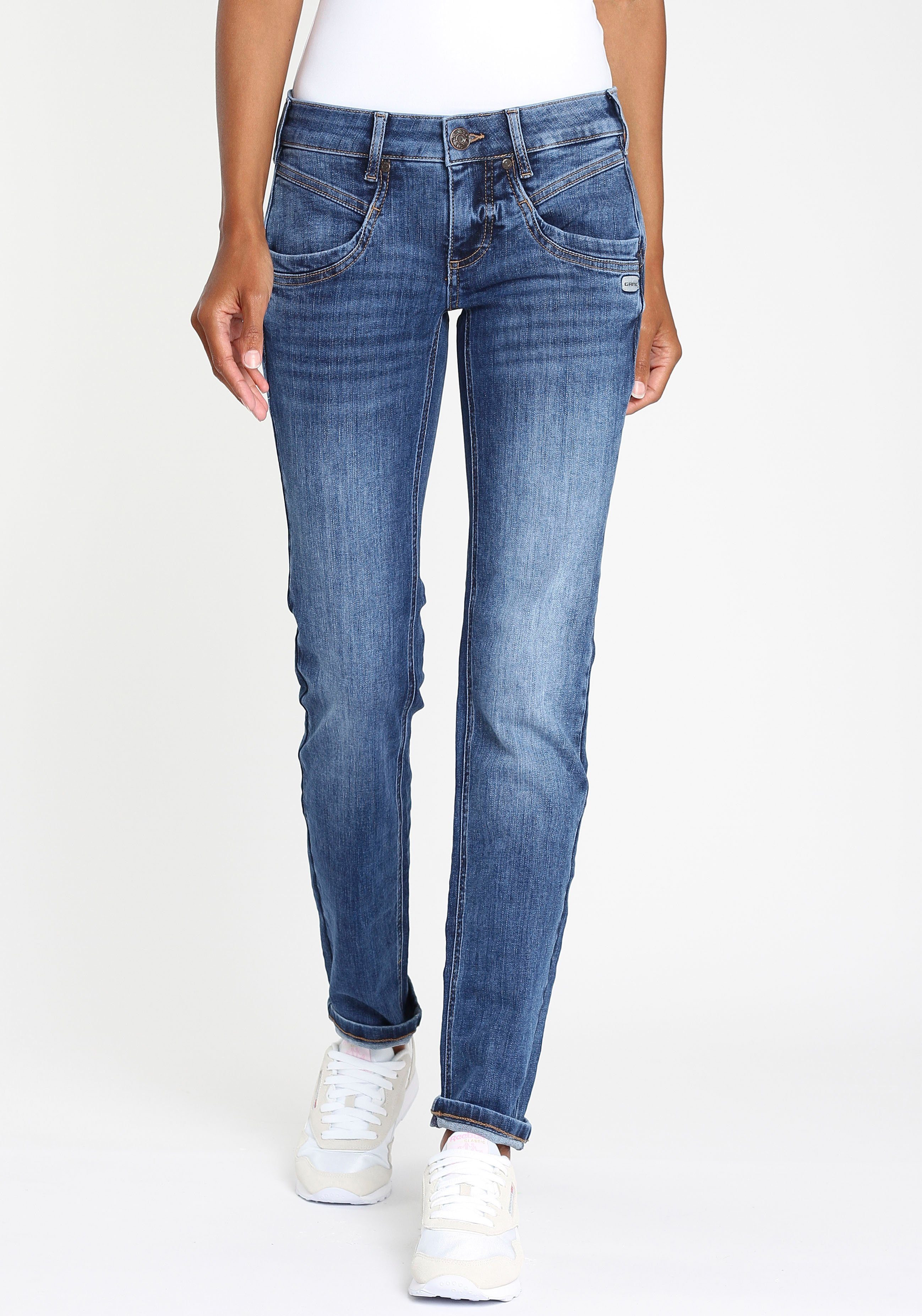 GANG Slim fit jeans 94JOJO Bewegingsvrijheid met grote vormvastheid