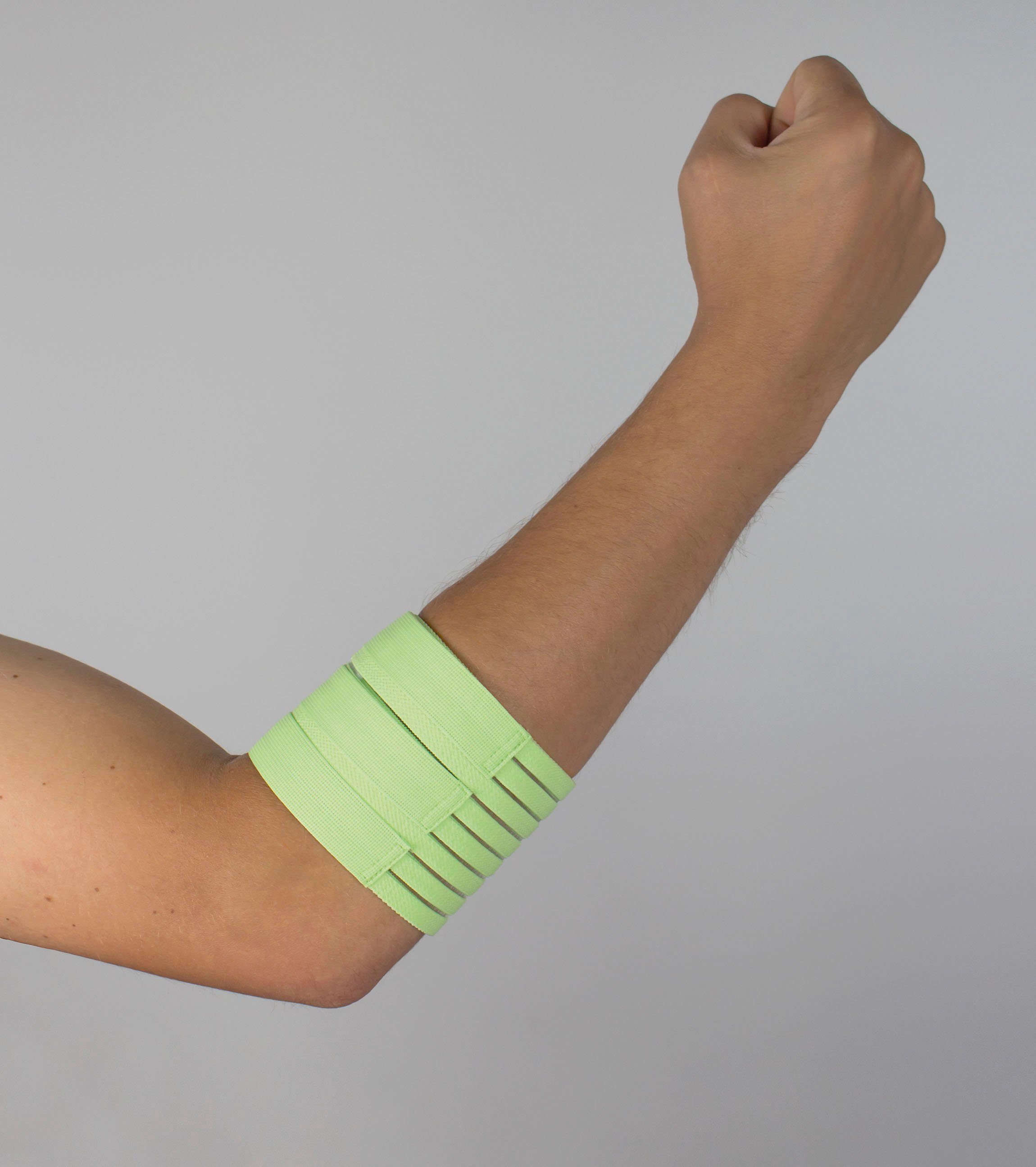 Hydas Ellenbogenbandage Voor maximaal comfort, van gerecycled kunststof Bij peesaanhechtingsontstekingen aan de elleboog, bijv. tennisarm