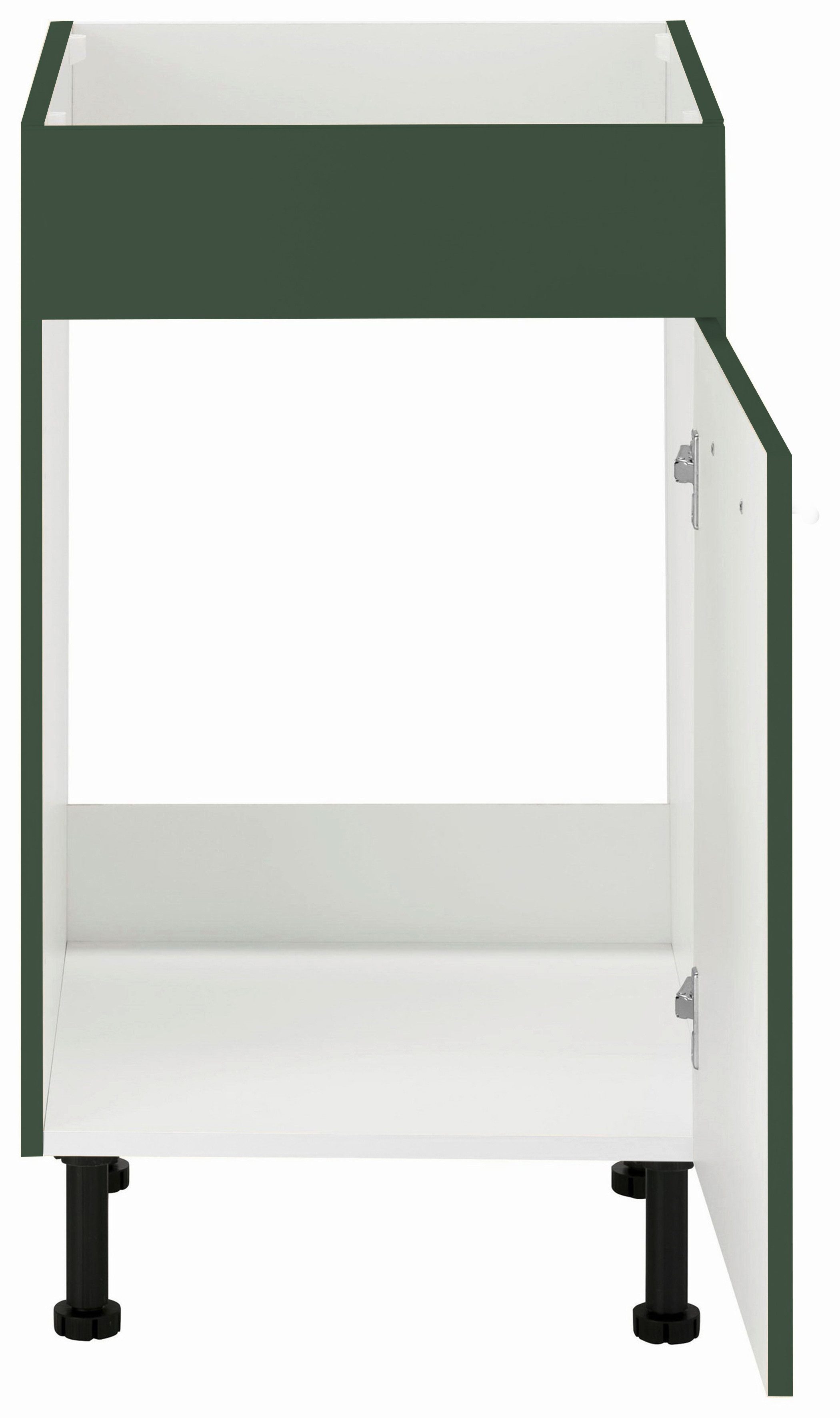 wiho Küchen Gootsteenkast Simi 50 cm breed, met verstelbare voeten, zonder werkblad
