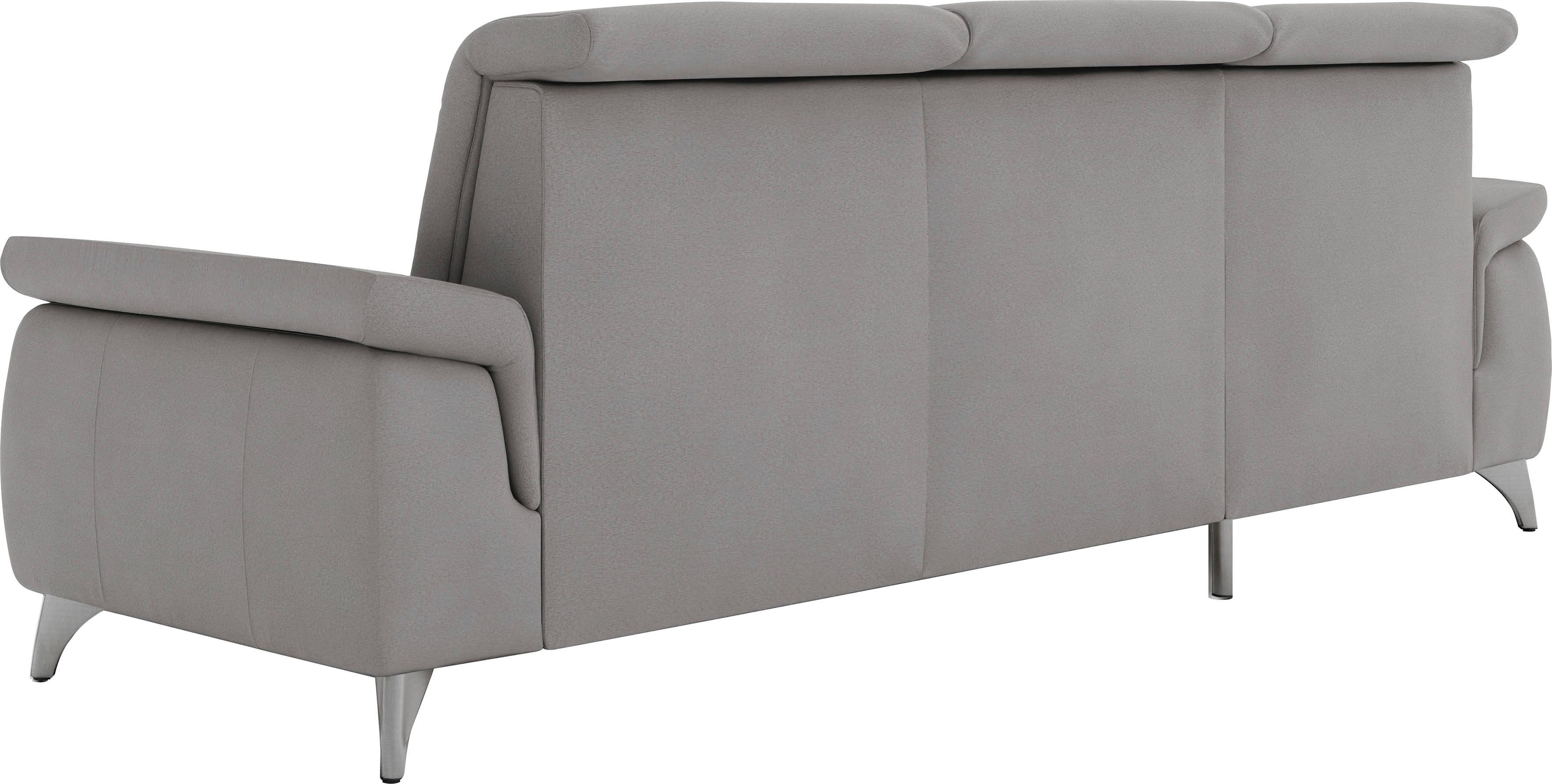 sit&more Hoekbank Astoria L-vorm naar keuze met motorische relaxfunctie