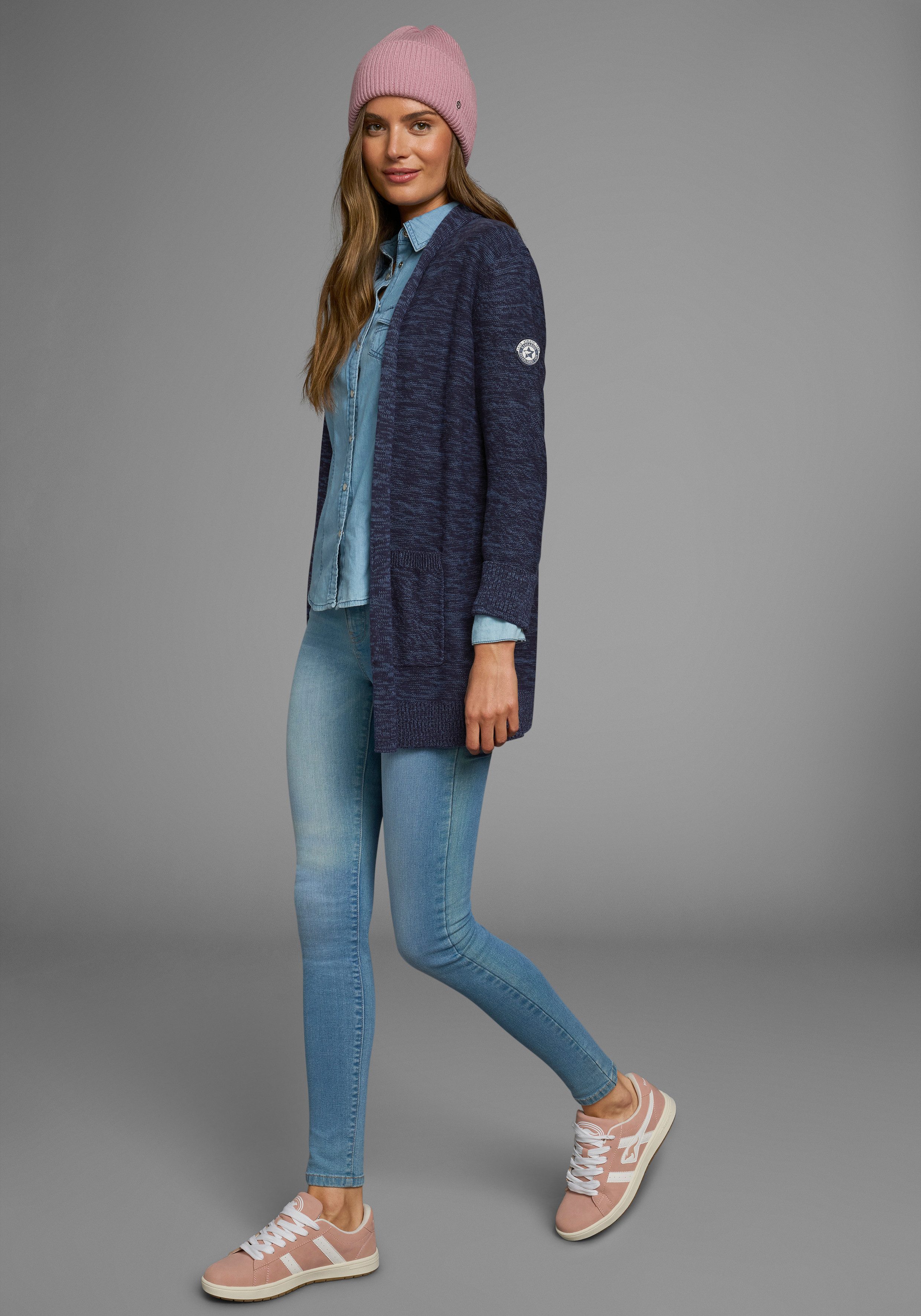 KangaROOS Vest in gemêleerde look