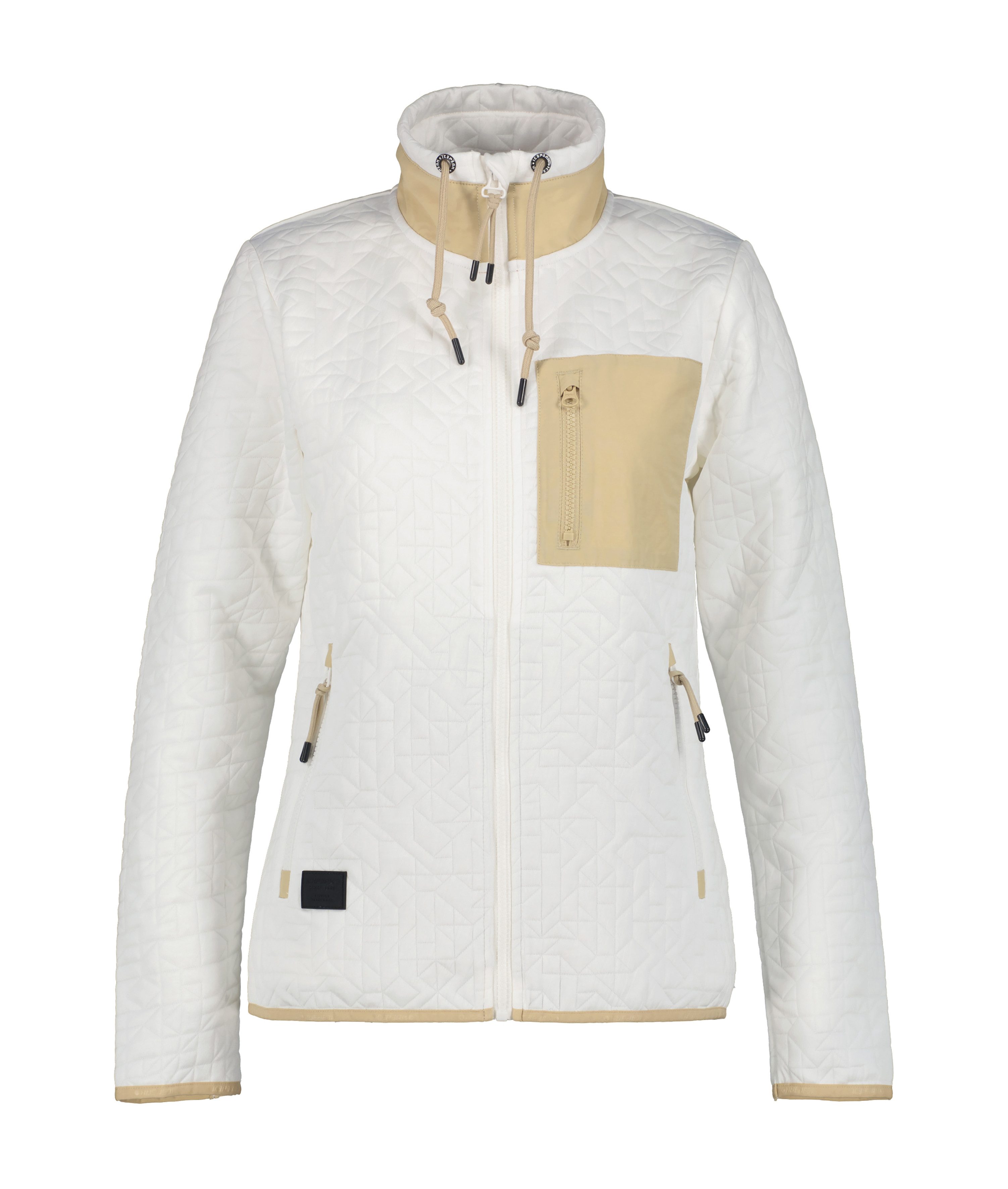 Icepeak Gebreid fleecejack D BREI FLEECE JACKET AMENIA (1 stuk) dames fleece vesten maat S wit