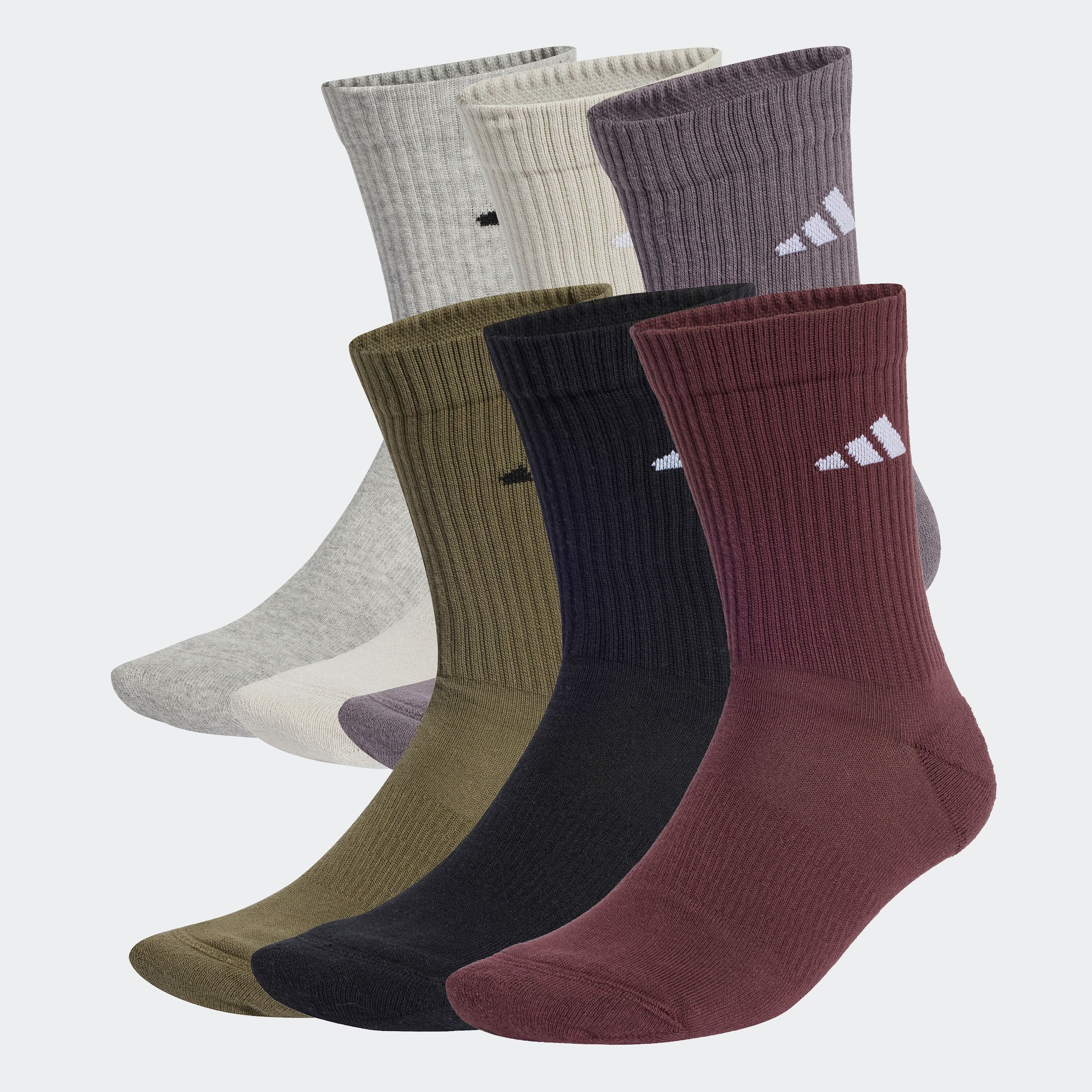 adidas Performance Functionele sokken C NEWLOGOCRW 6P (6 paar)