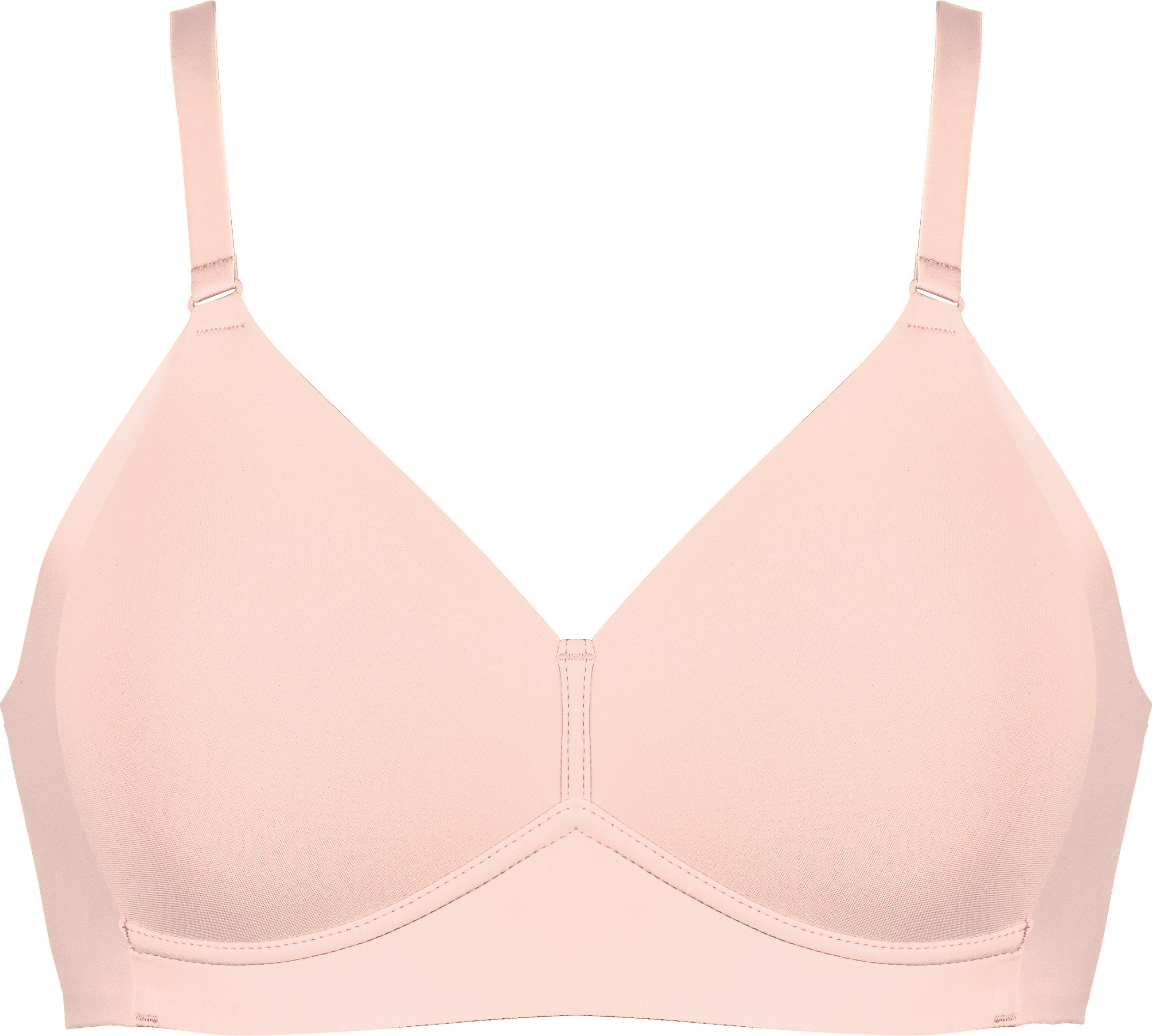 Naturana Soft-bh Side smoother Vlakke naadloze afwerkingen, brede onderband, zonder beugels