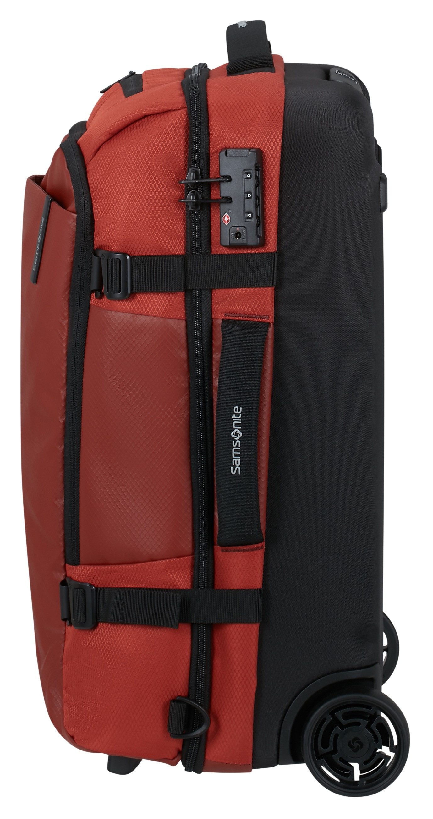 Samsonite Reistas ARMOX, 55 cm Duffel met wielen TSA-slot pakriemen trolley systeem