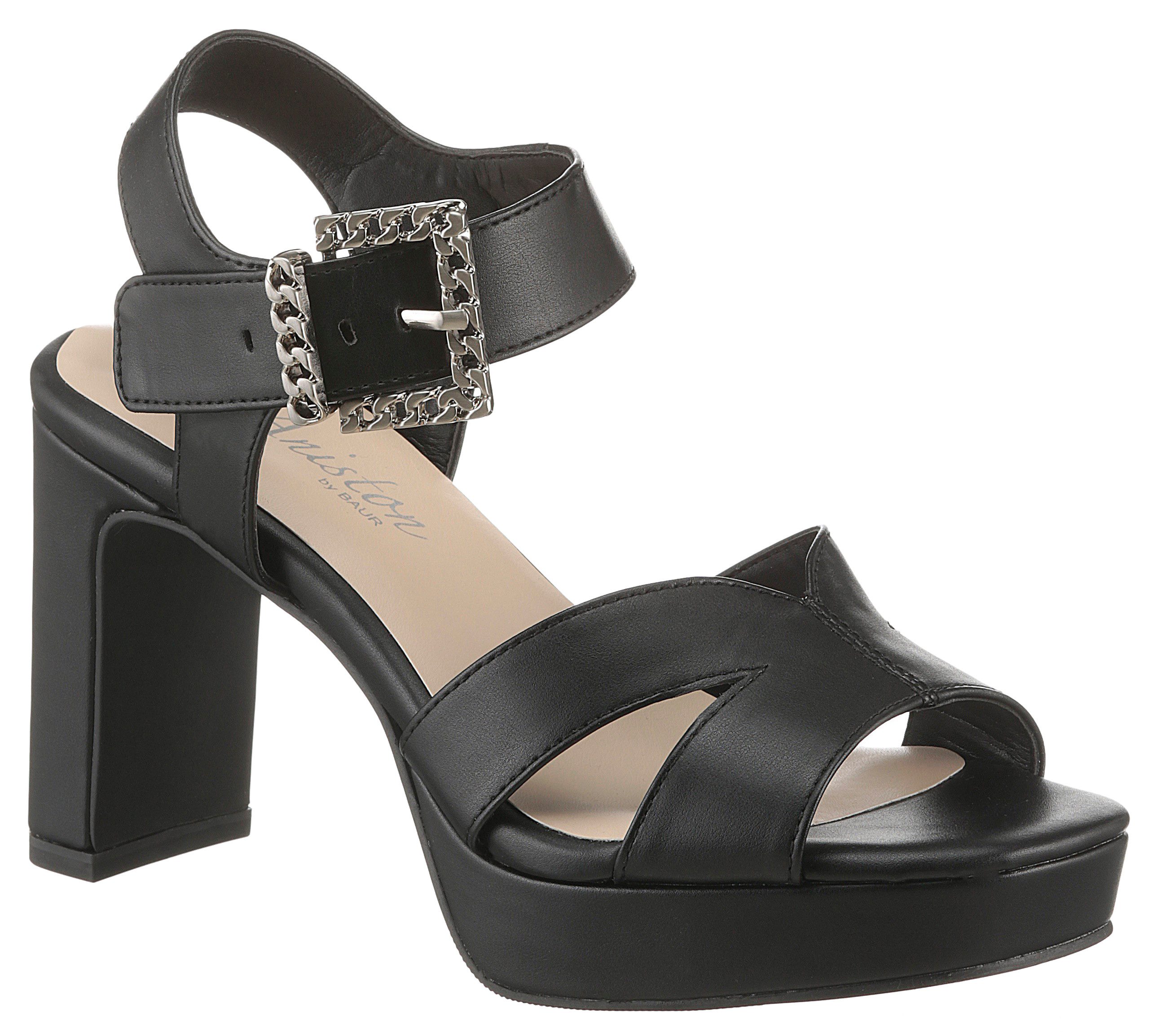 Aniston SHOES Sandaaltjes , sandaal, feestdag schoen, sleehak - nieuwe collectie