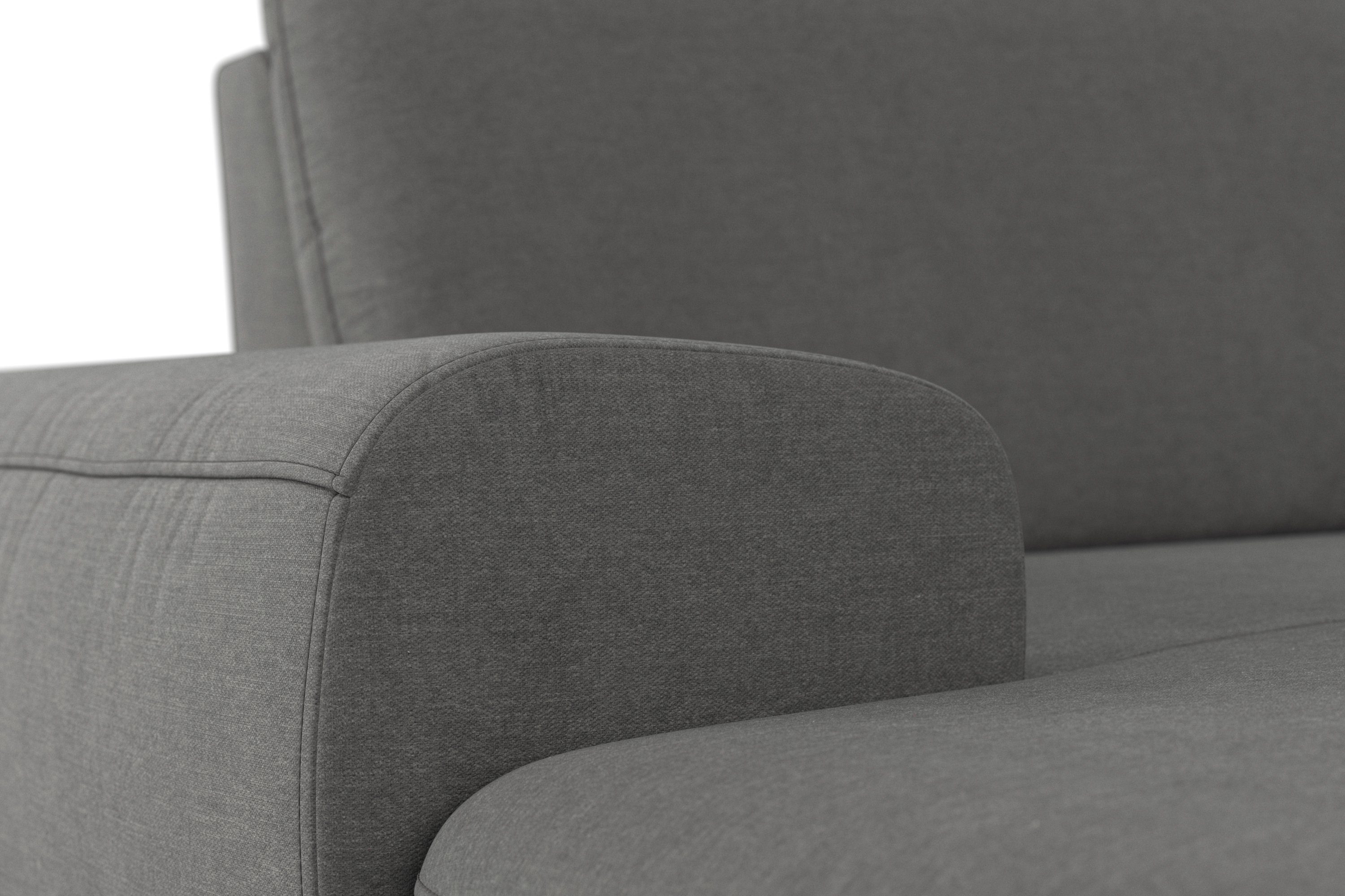 sit&more Zithoek Cinturo U-vorm inclusief zitdiepteverstelling en binnenvering, zithoogte 45 cm