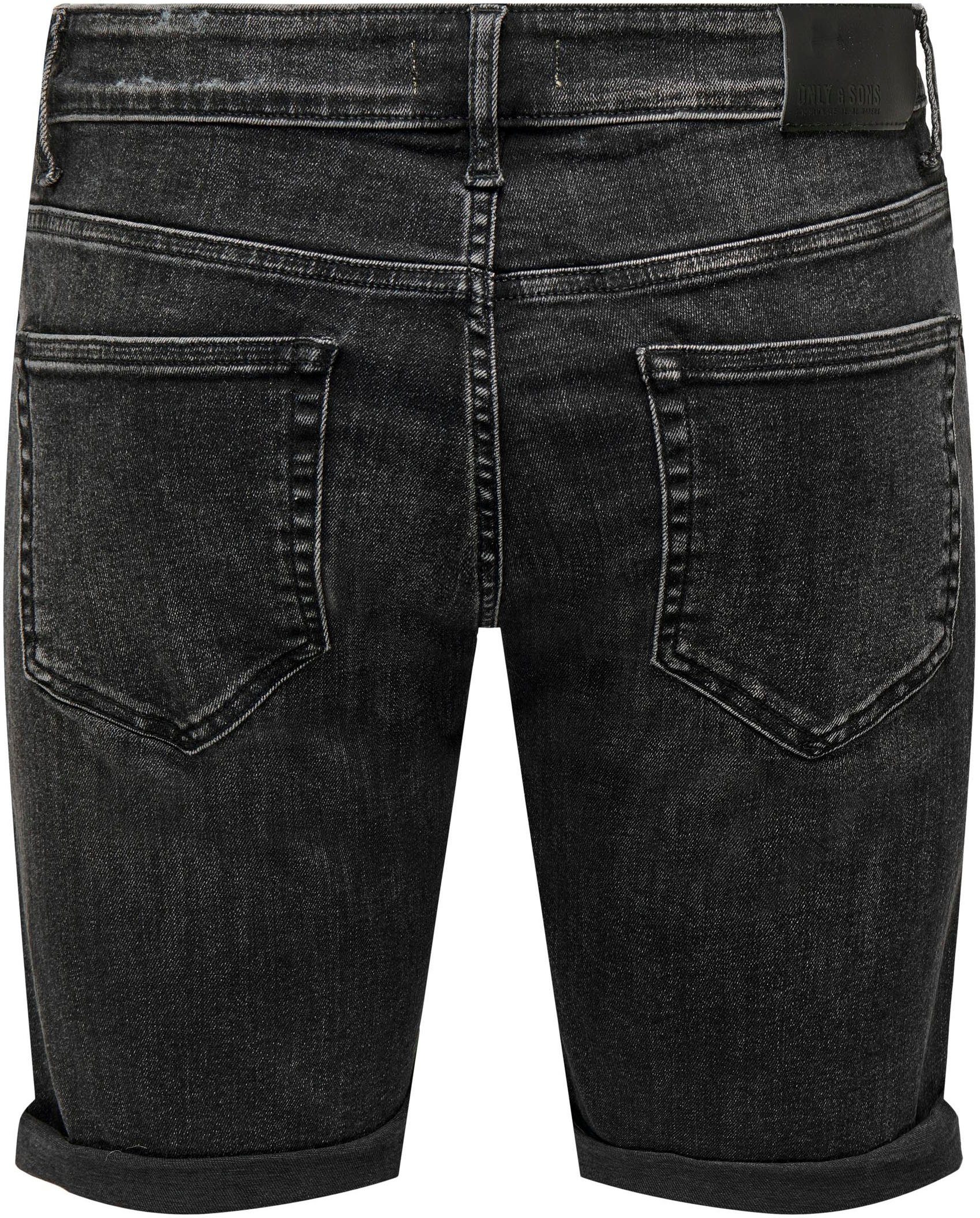 ONLY & SONS Jeansshort ONSPLY LIGHT BLUE 5189 SHORTS DNM NOOS