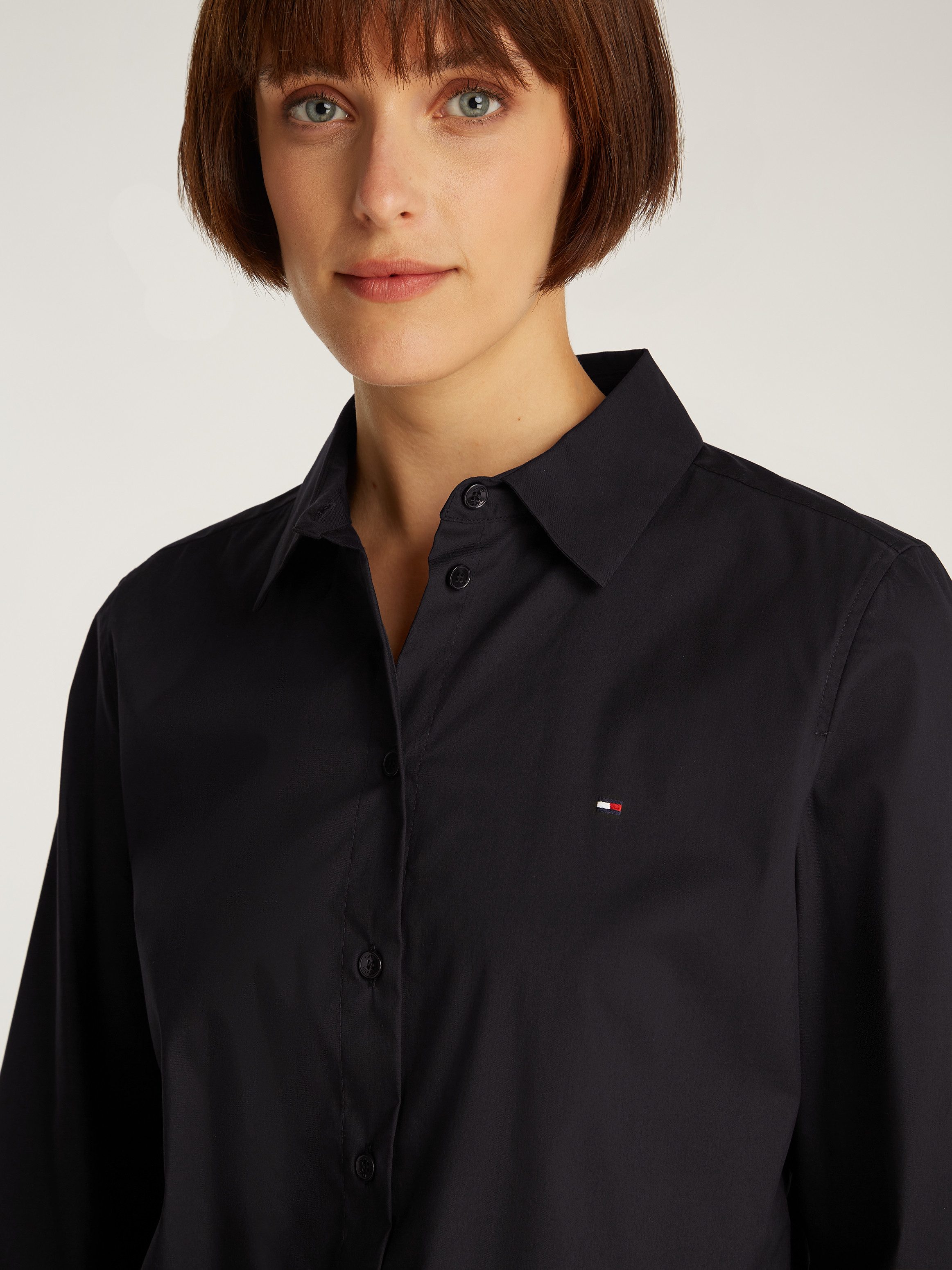 Tommy Hilfiger Overhemdblouse ESS POPLIN REGULAR SHIRT