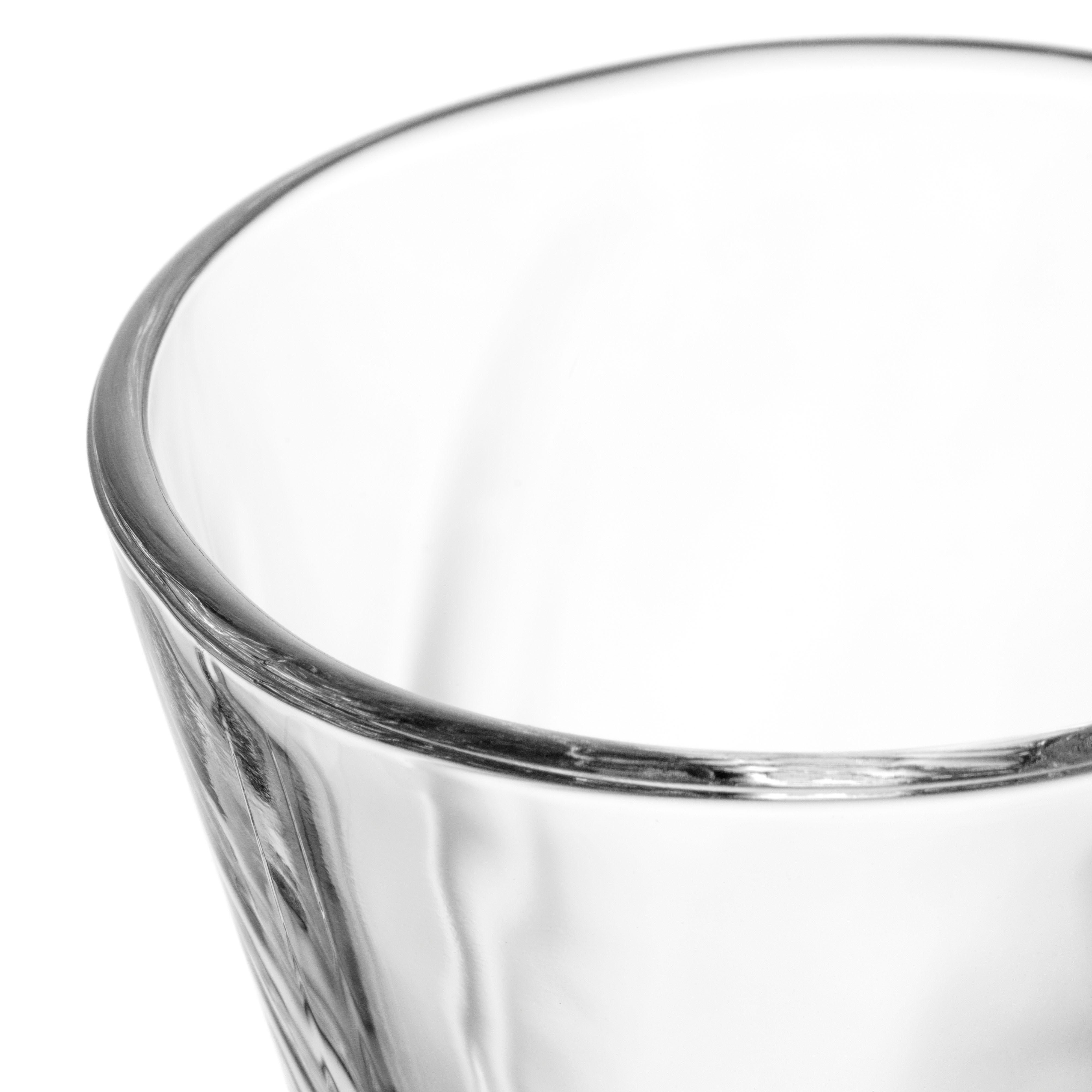 LEONARDO Ijsschaaltje CONO, Eisbecher aus Glas, 360 ml, 4er-Set (set, 4-delig)
