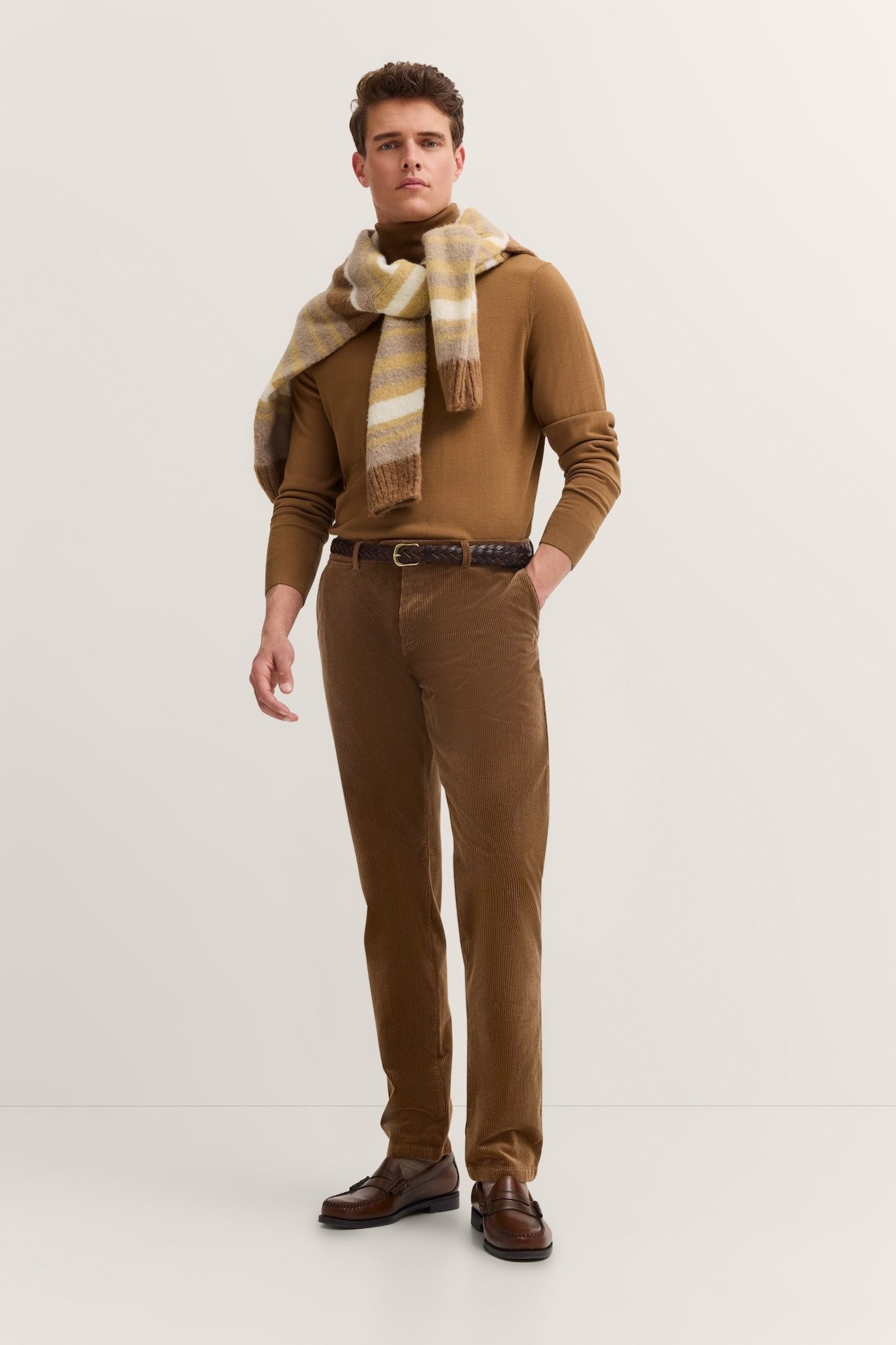 Bugatti Cordbroek MODERN FIT met soft touch & stretchcomfort