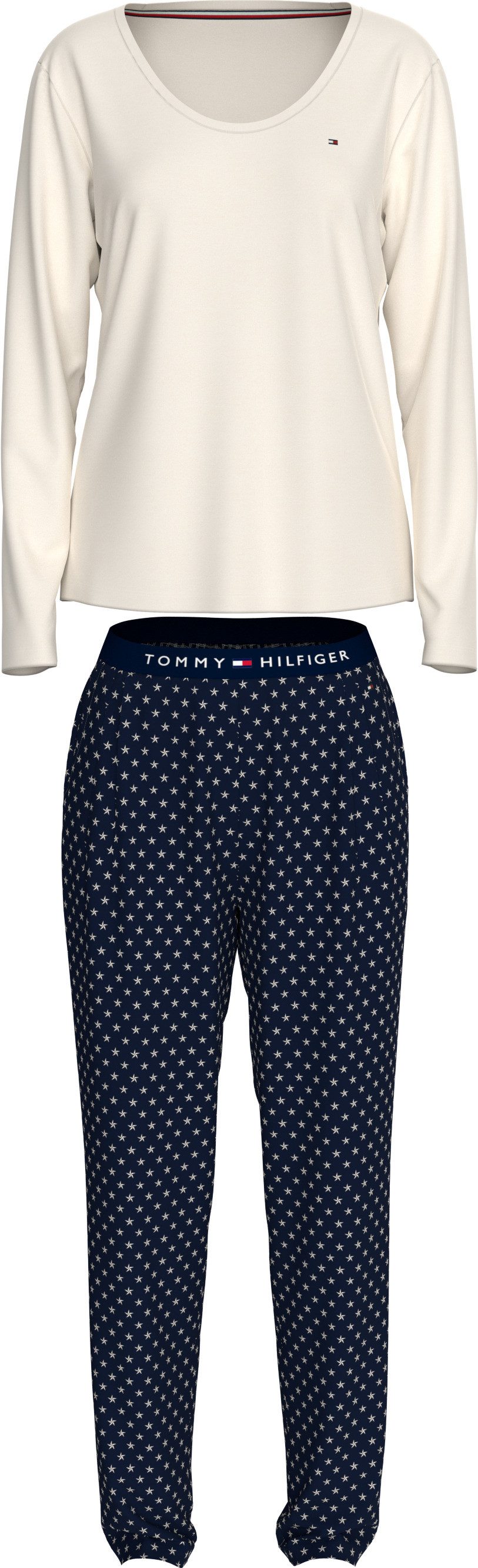Tommy Hilfiger Underwear Pyjama LS JERSEY PJ SET (set 2-delig 2-delig)