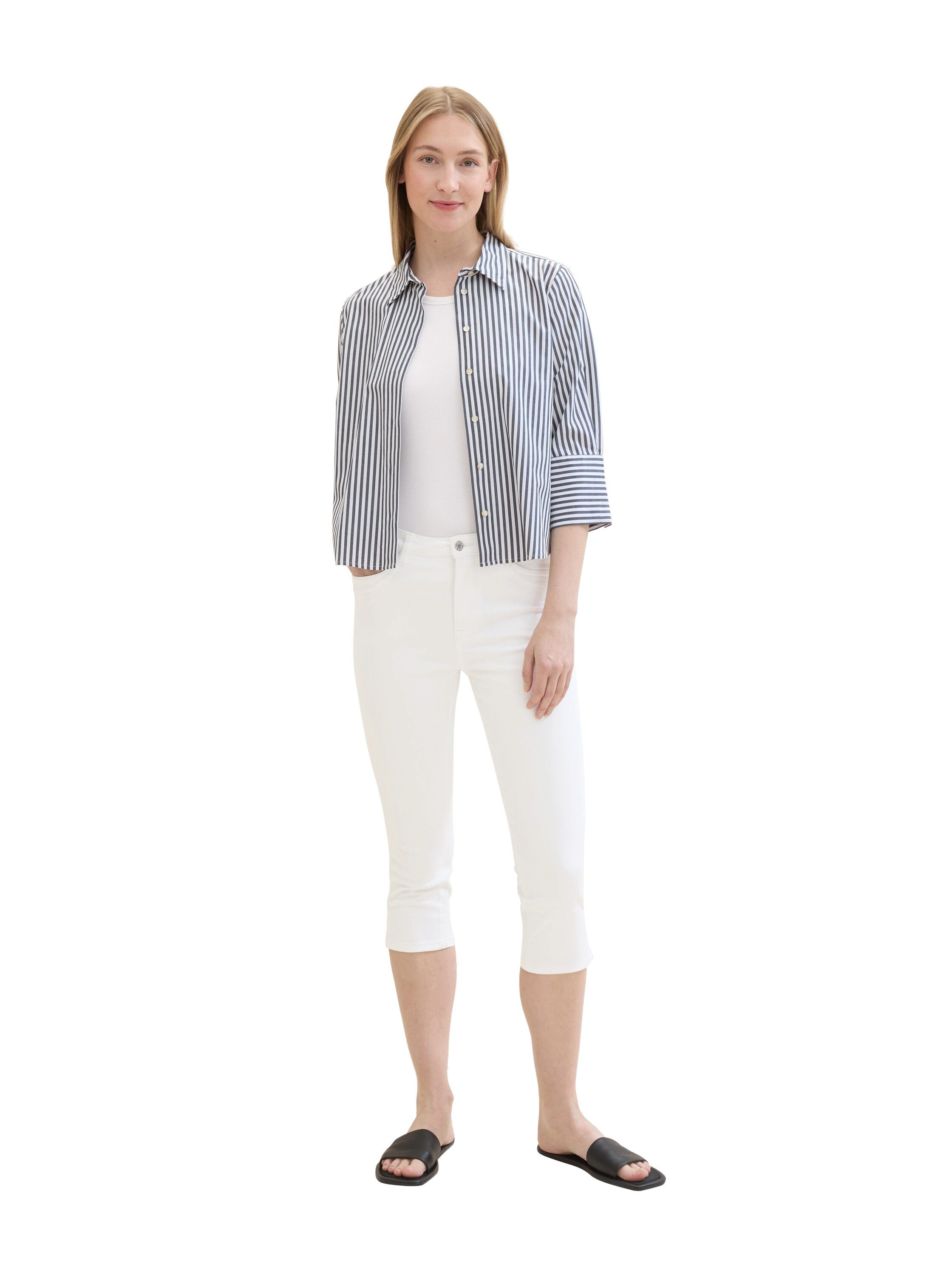 Tom Tailor Capri jeans Kate met bio-katoen