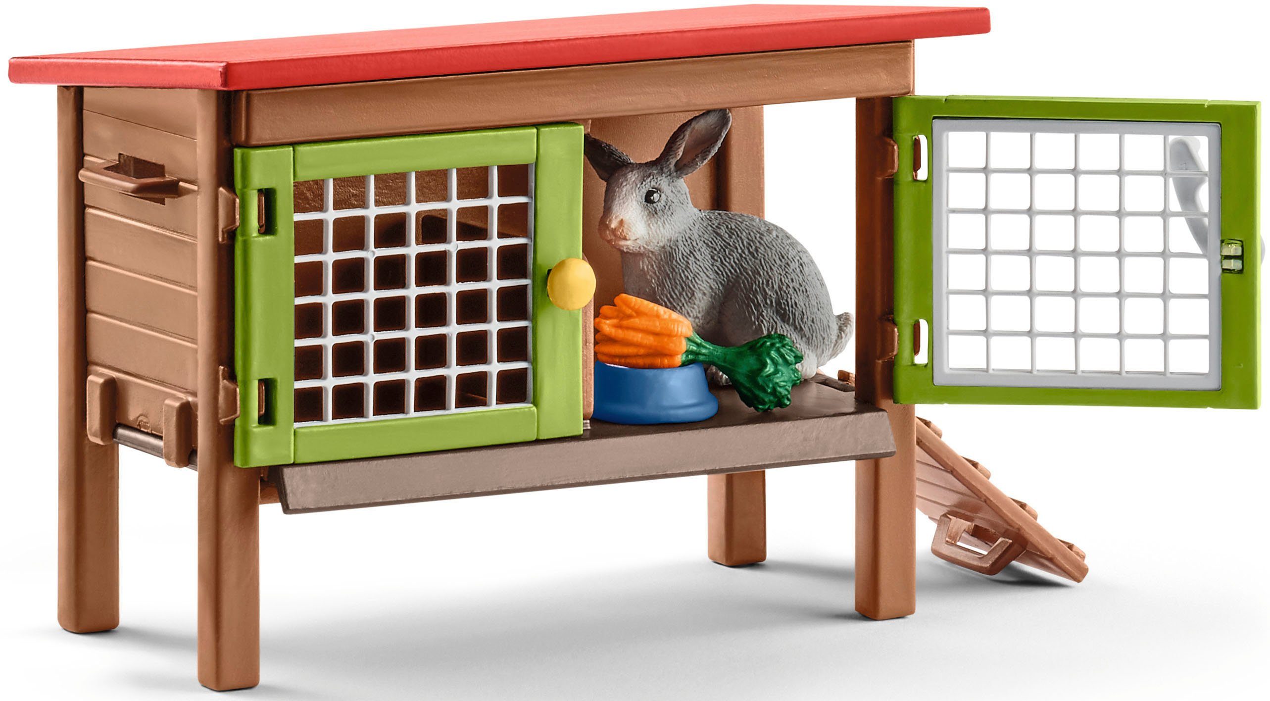 Schleich® Speelwereld FARM WORLD, Konijnenhok (42420)