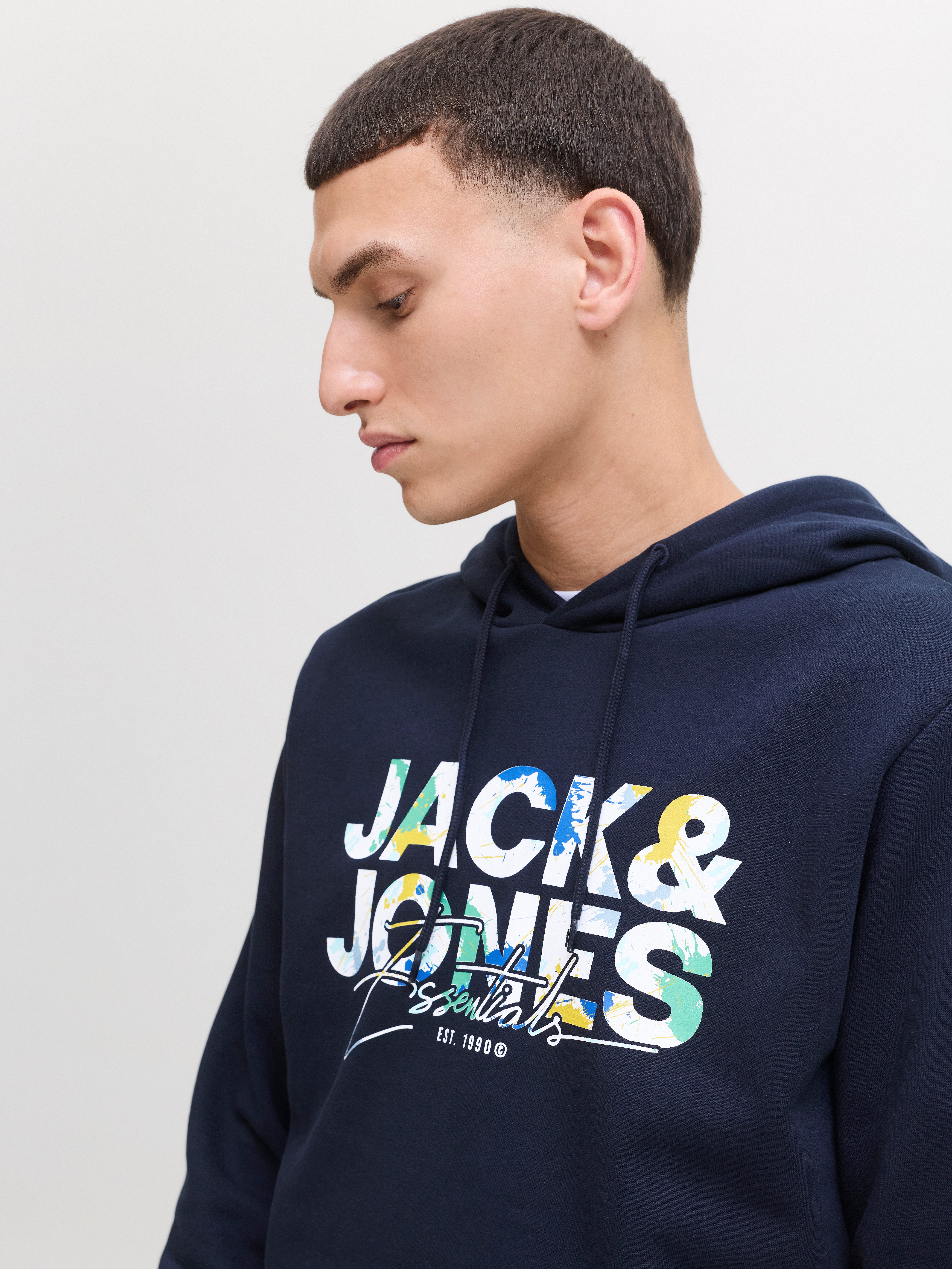 Jack & Jones Hoodie JJGEPLAS SWEAT HOOD