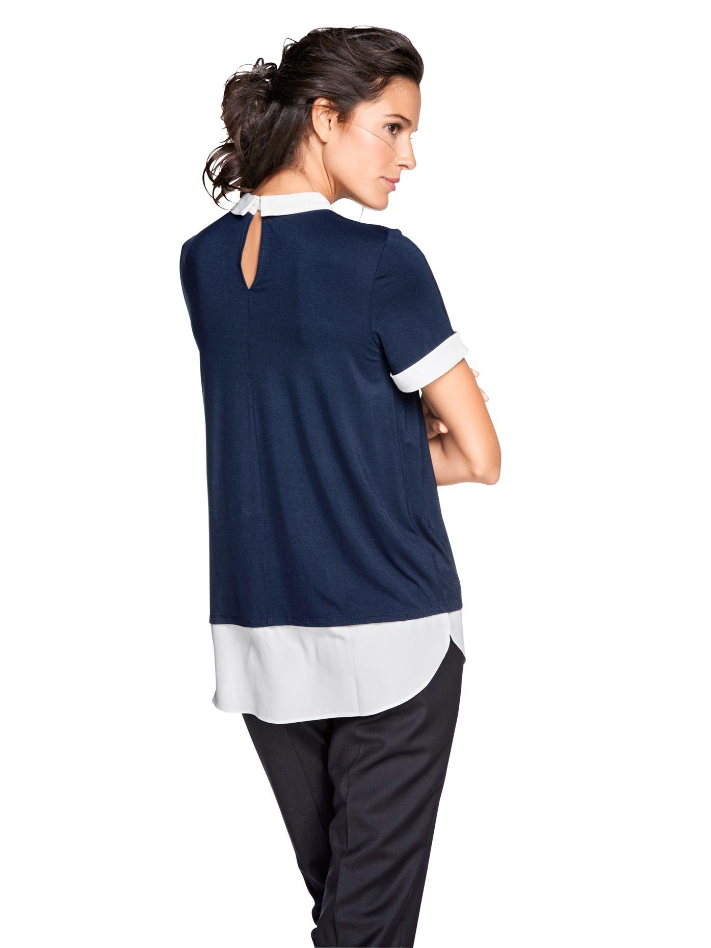 heine Shirt met ronde hals (1-delig)