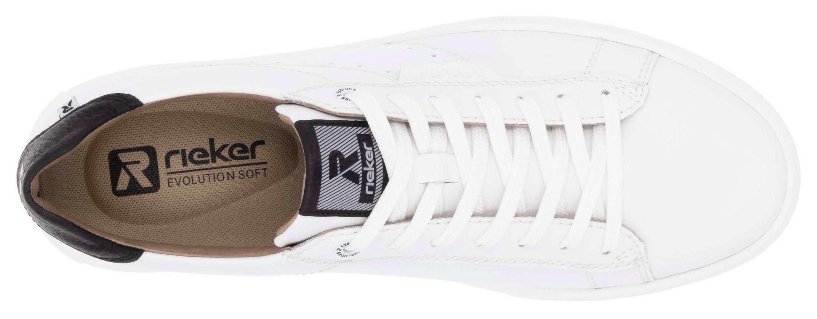 Rieker EVOLUTION Sneakers , vrijetijdsschoen, lage schoen, veterschoen met zachte inlegzool