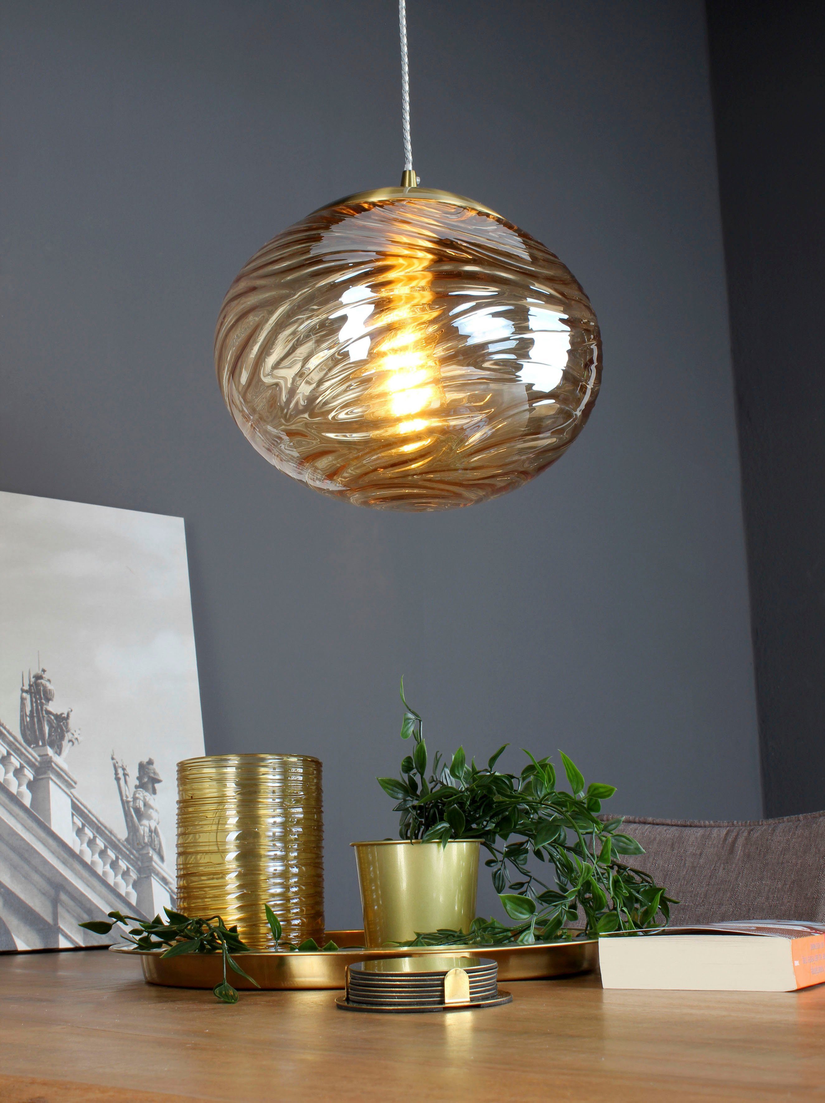ECO-LIGHT Hanglamp Nereide hoogwaardig glas (1 stuk)