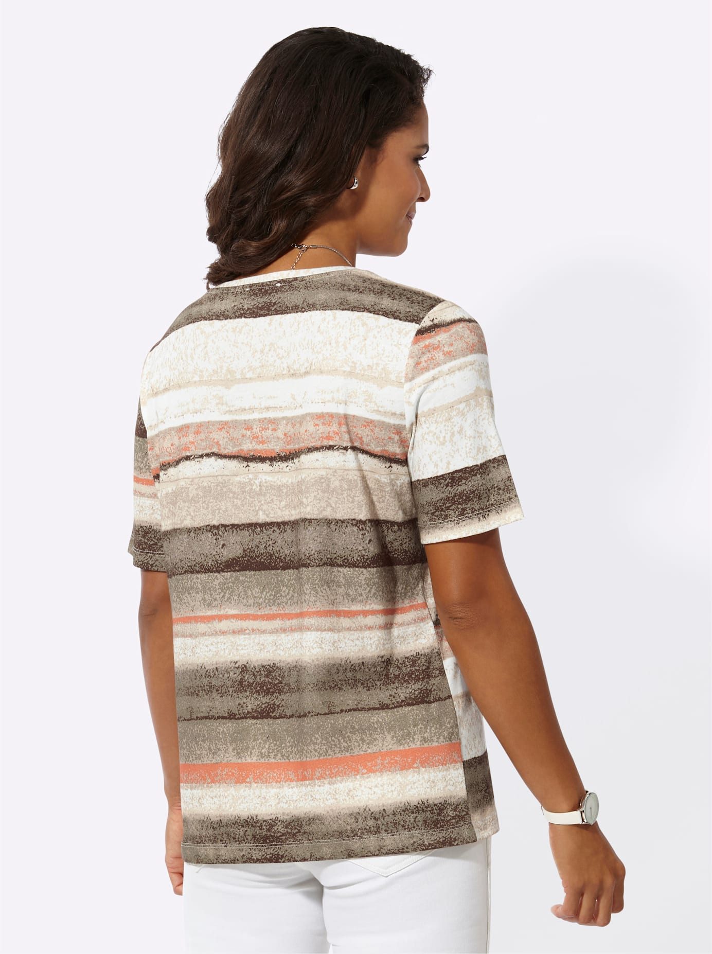 Casual Looks Shirt met ronde hals Shirt (1-delig)