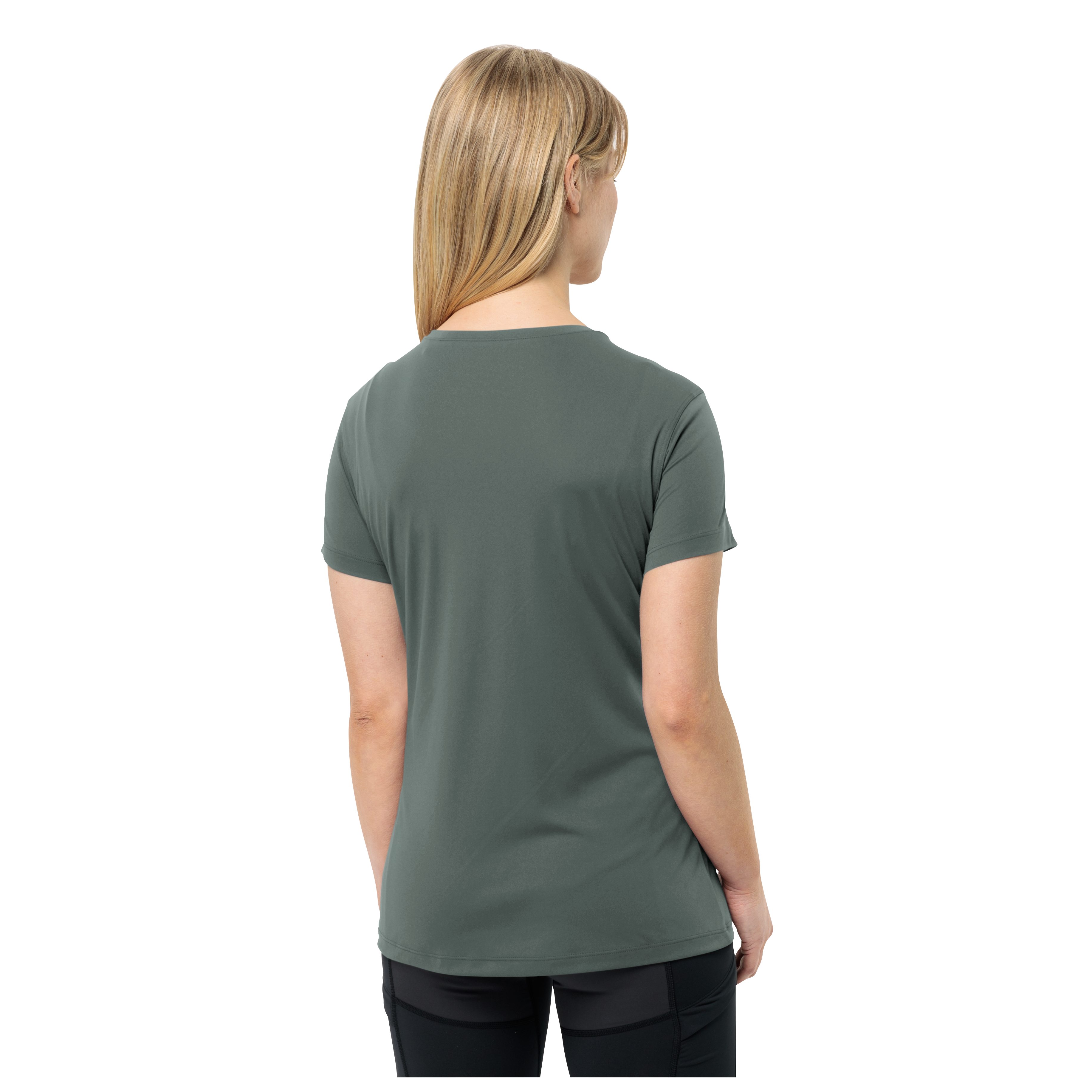 Jack Wolfskin T-shirt TECH T W met actief vochtbeheer en frisheidsfunctie